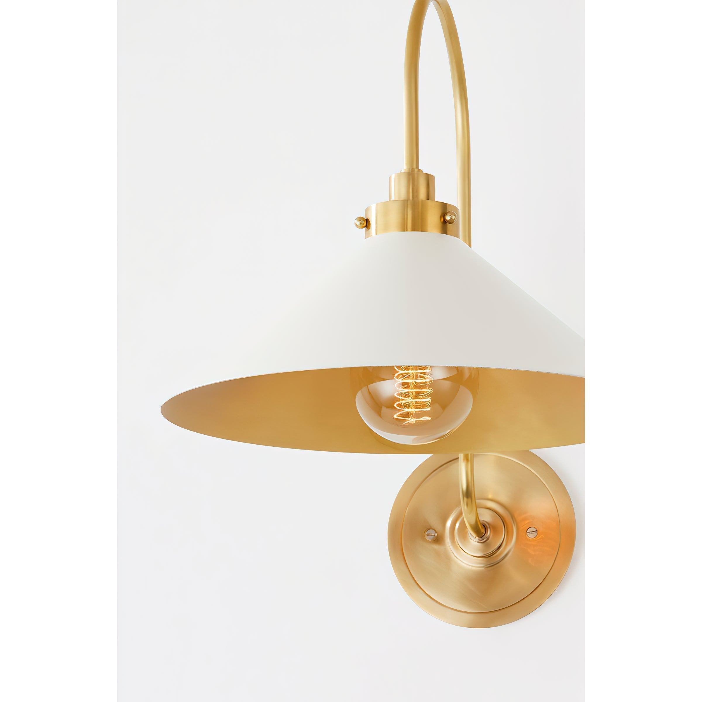 Drape Messing Modern Minimalistisch Wandleuchte-Letslighting
