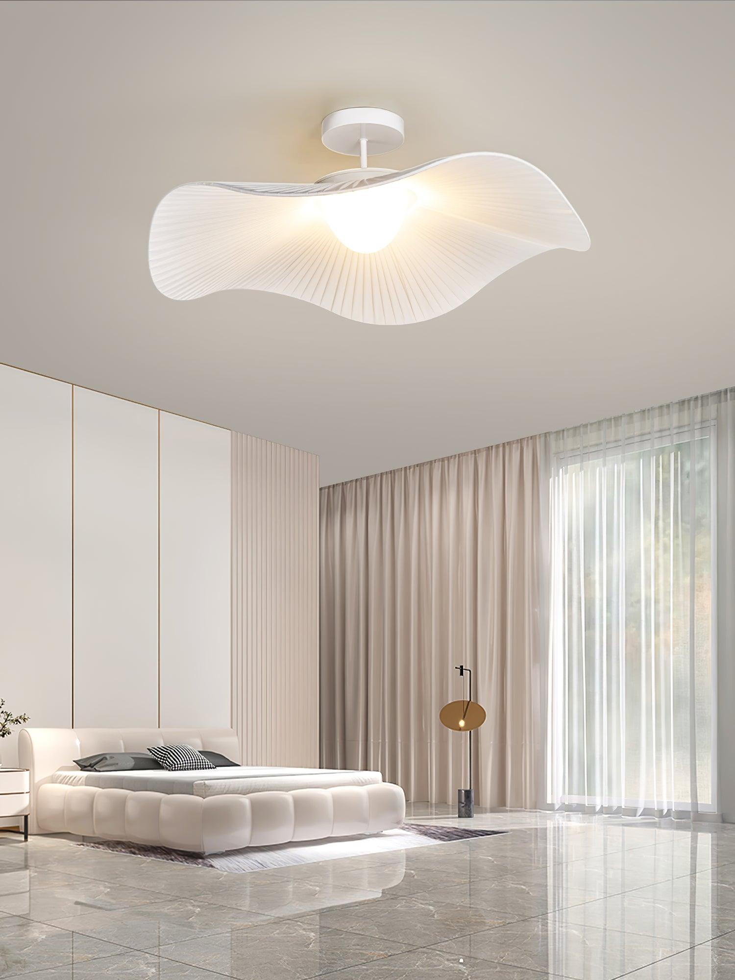 Lustra Deckenleuchte Gemütlich Modern Stoff-Letslighting