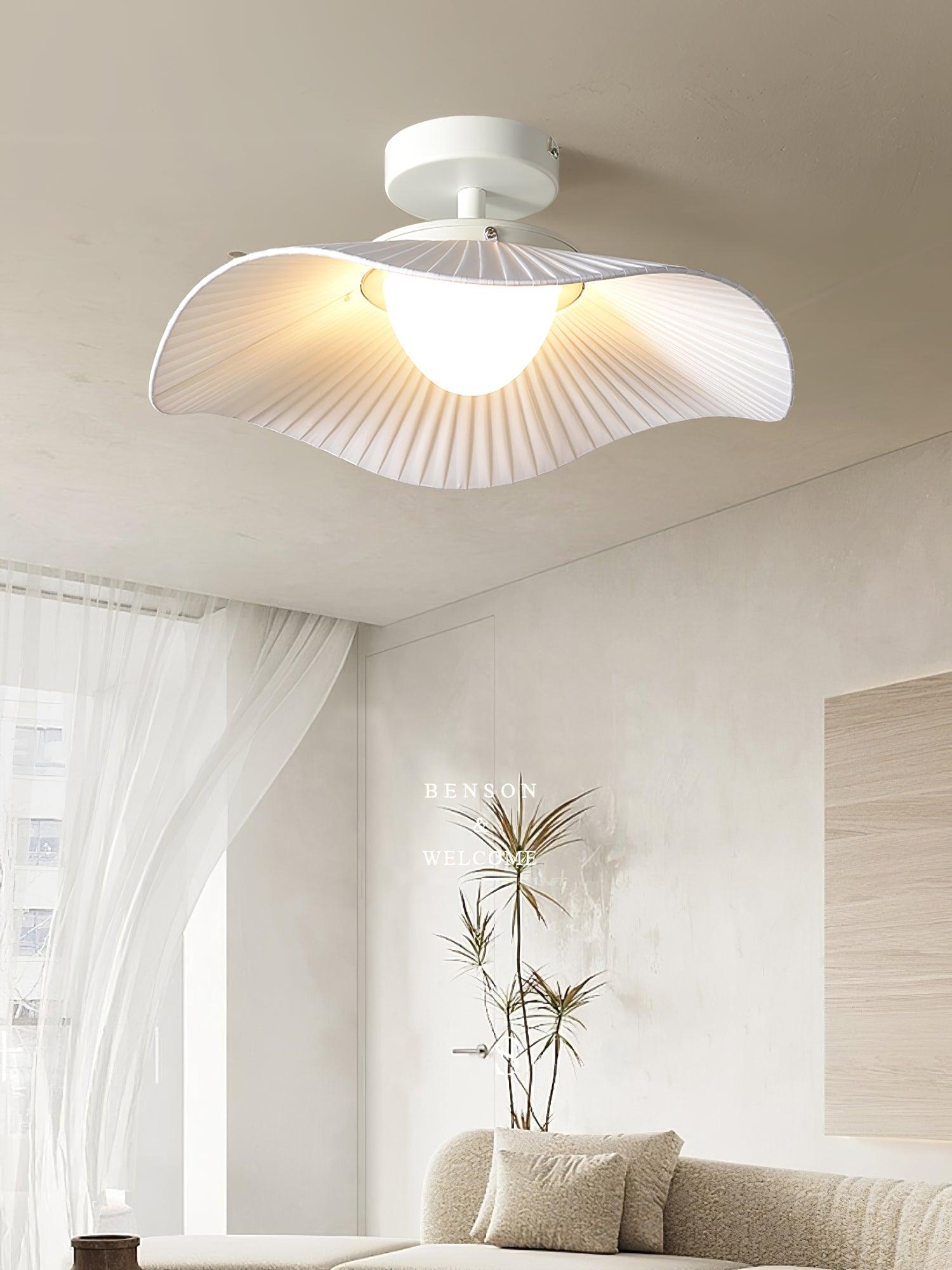 Lustra Deckenleuchte Gemütlich Modern Stoff-Letslighting