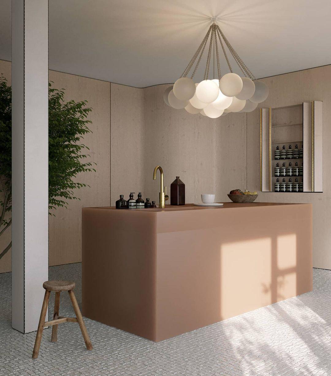 Lustra Kronleuchter Bubble Milchglas-Letslighting
