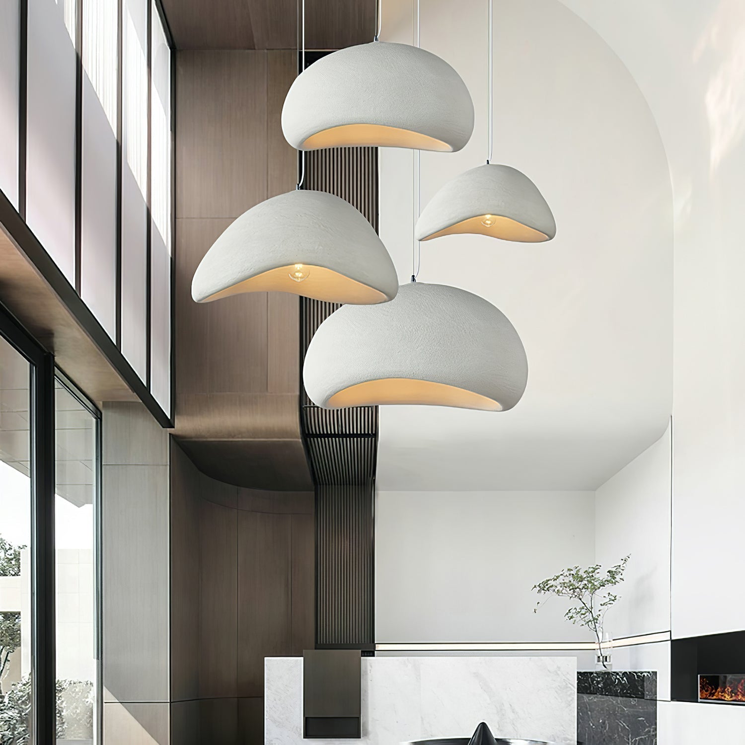 Ivinan Minimalistische Pendelleuchte im Wolkenstil B-Letslighting