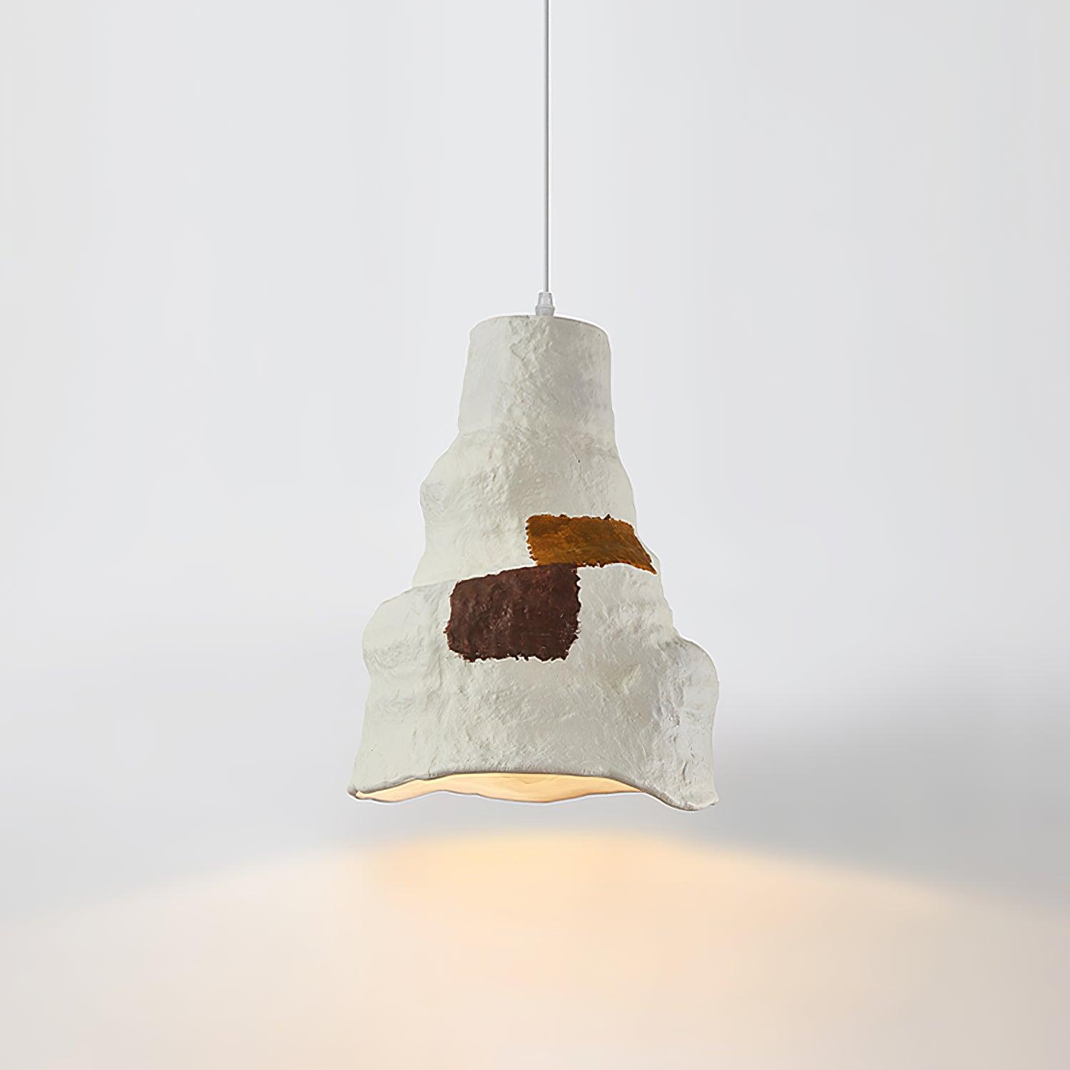 Terra Rustikale Pendelleuchte aus Kunstharz-Letslighting