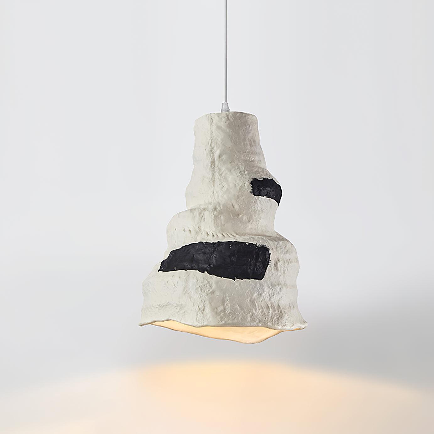 Terra Rustikale Pendelleuchte aus Kunstharz-Letslighting