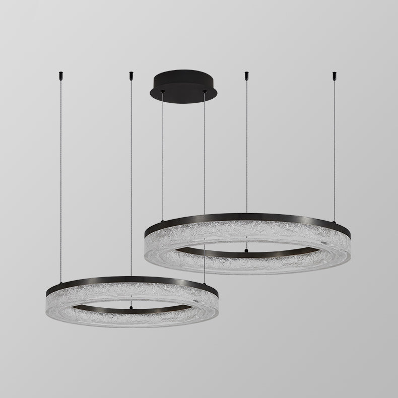 Idyll Harz Minimalistisch Rund LED Kronleuchter-Letslighting