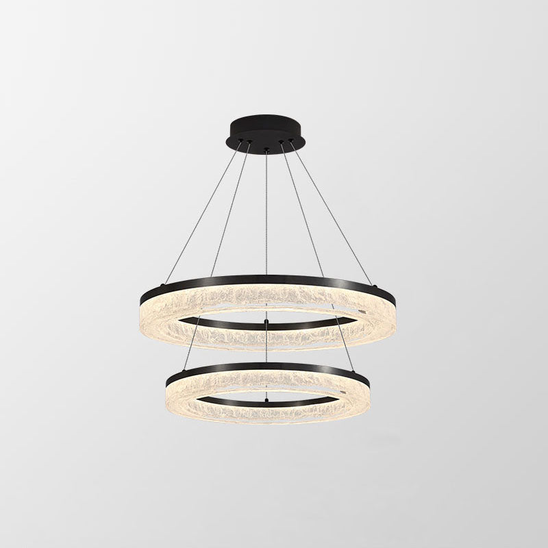 Idyll Harz Minimalistisch Rund LED Kronleuchter-Letslighting