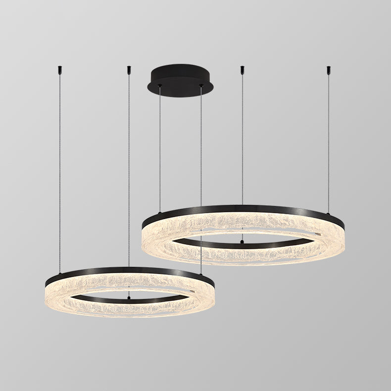 Idyll Harz Minimalistisch Rund LED Kronleuchter-Letslighting