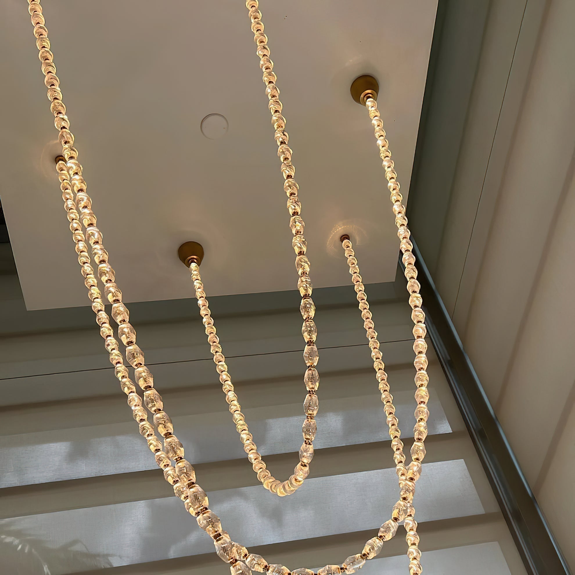 Karma Moderner Minimalistischer Glas-Kronleuchter-Letslighting