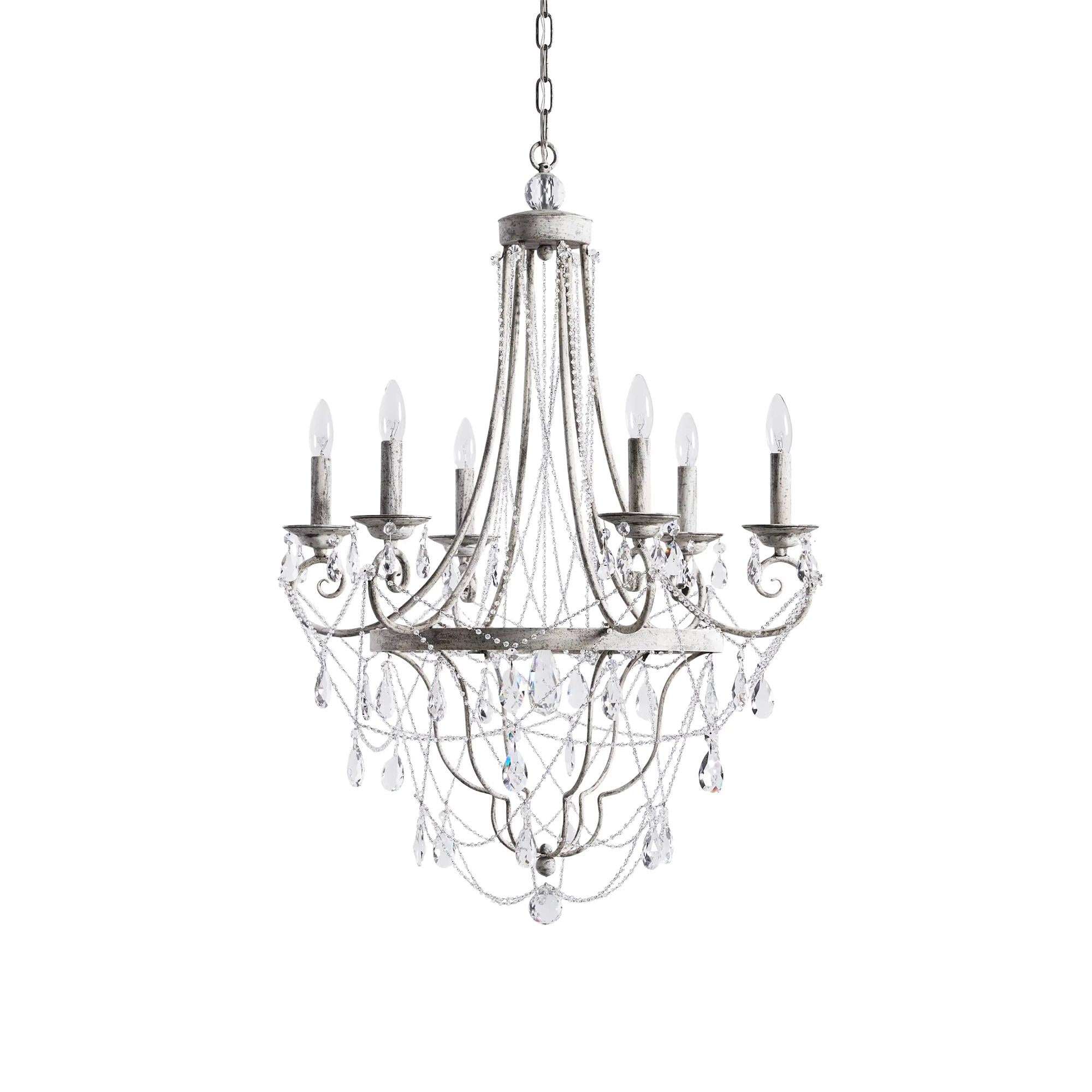 Luster Traditioneller industrieller Vintage-Kristallleuchter-Letslighting