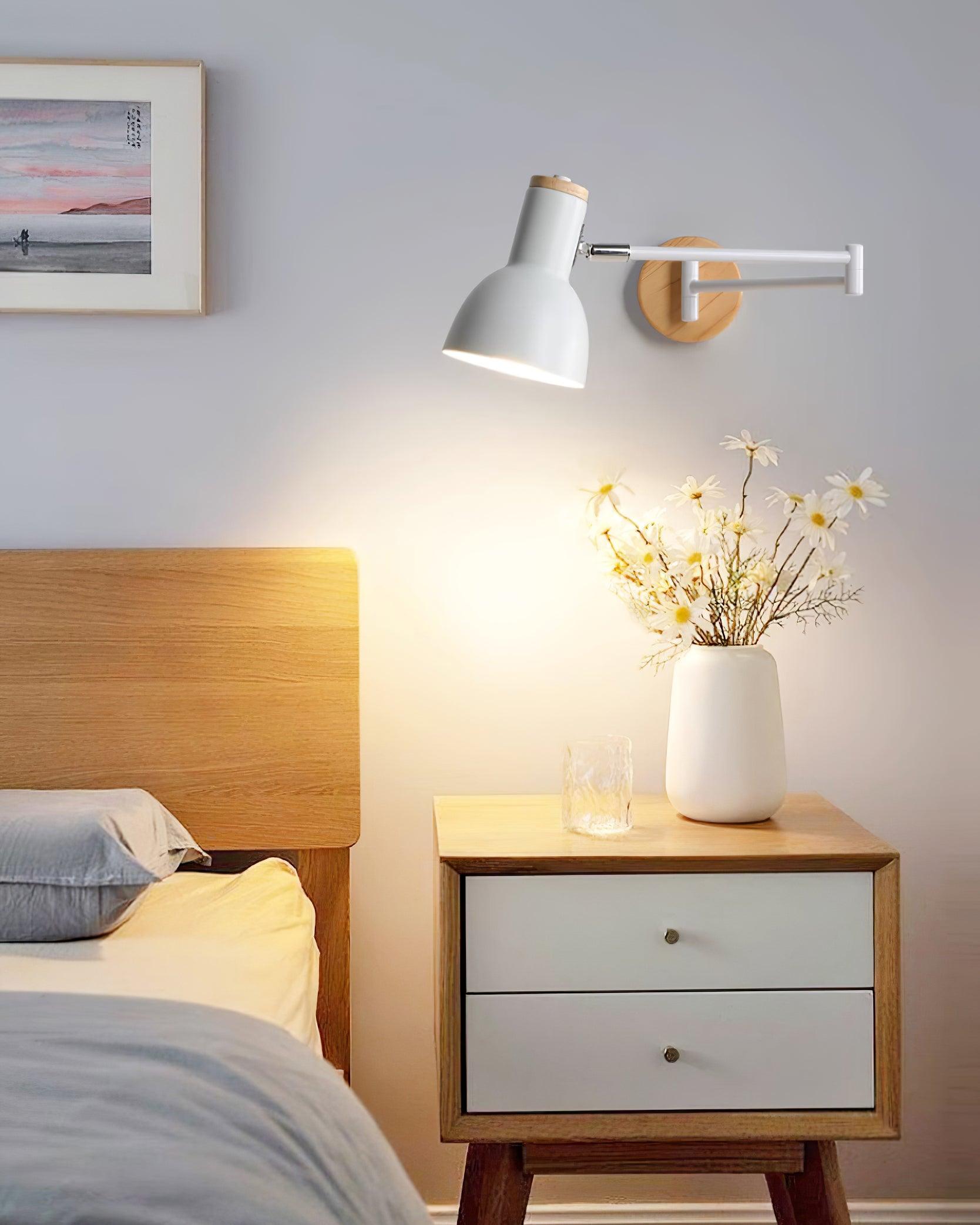 Wren Moderne Minimalistische Wandleuchte aus Holz-Letslighting