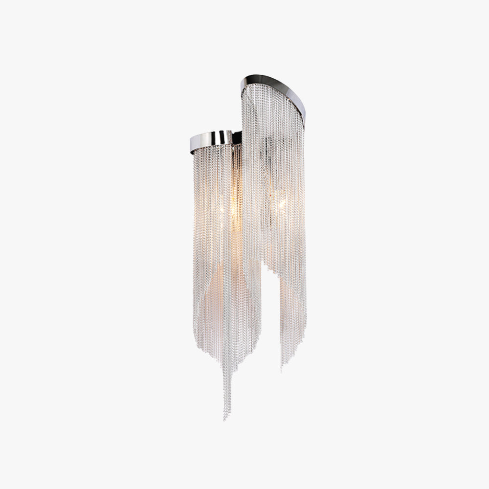 Arisha Modern LED Wandleuchte Silber Schlaf/Wohnzimmer Innen Metall