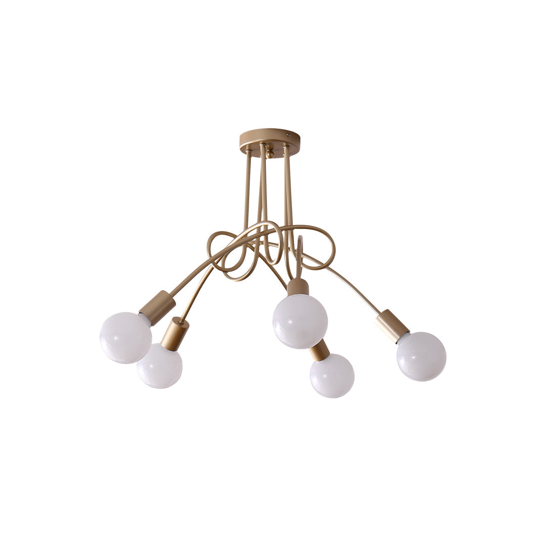 Oasis Art Sputnik Glas Deckenlampe-Letslighting