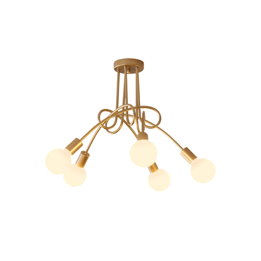 Oasis Art Sputnik Glas Deckenlampe-Letslighting