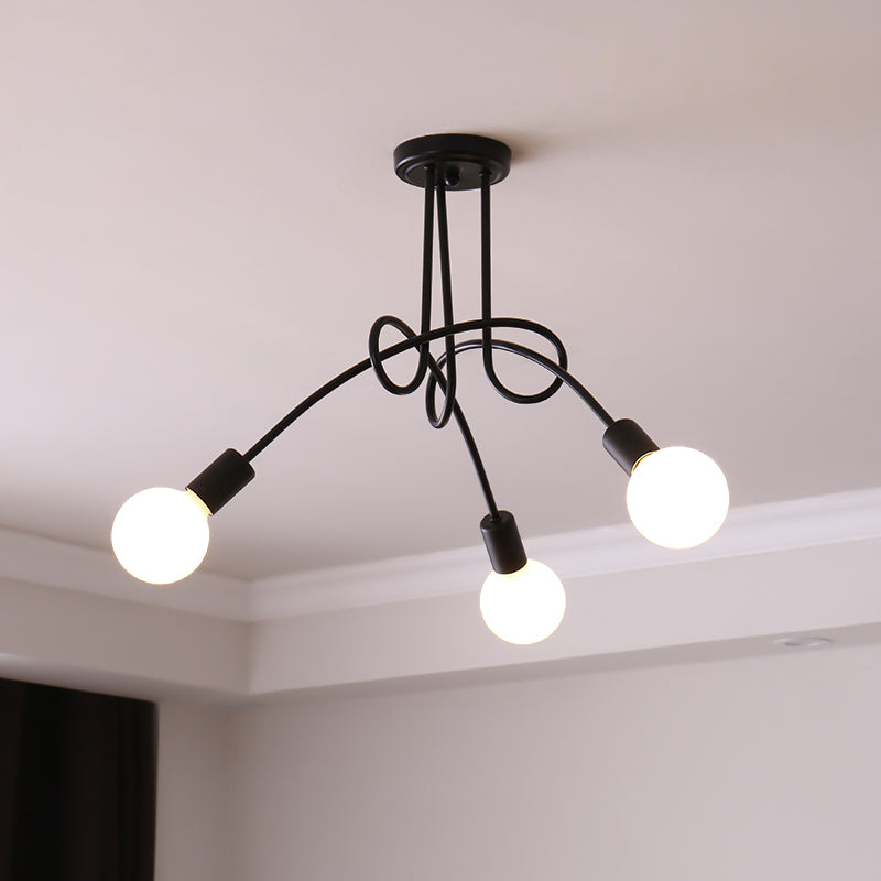 Oasis Art Sputnik Glas Deckenlampe-Letslighting