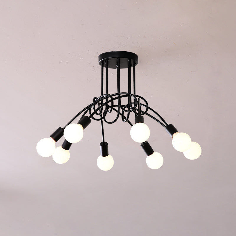 Oasis Art Sputnik Glas Deckenlampe-Letslighting