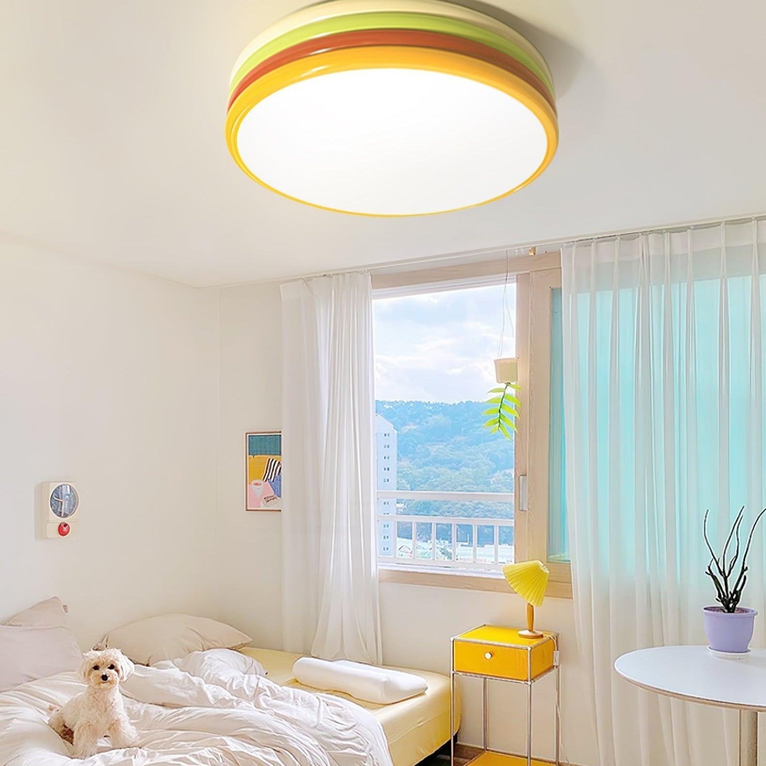 Glaya Bunte Stapel-Deckenleuchte