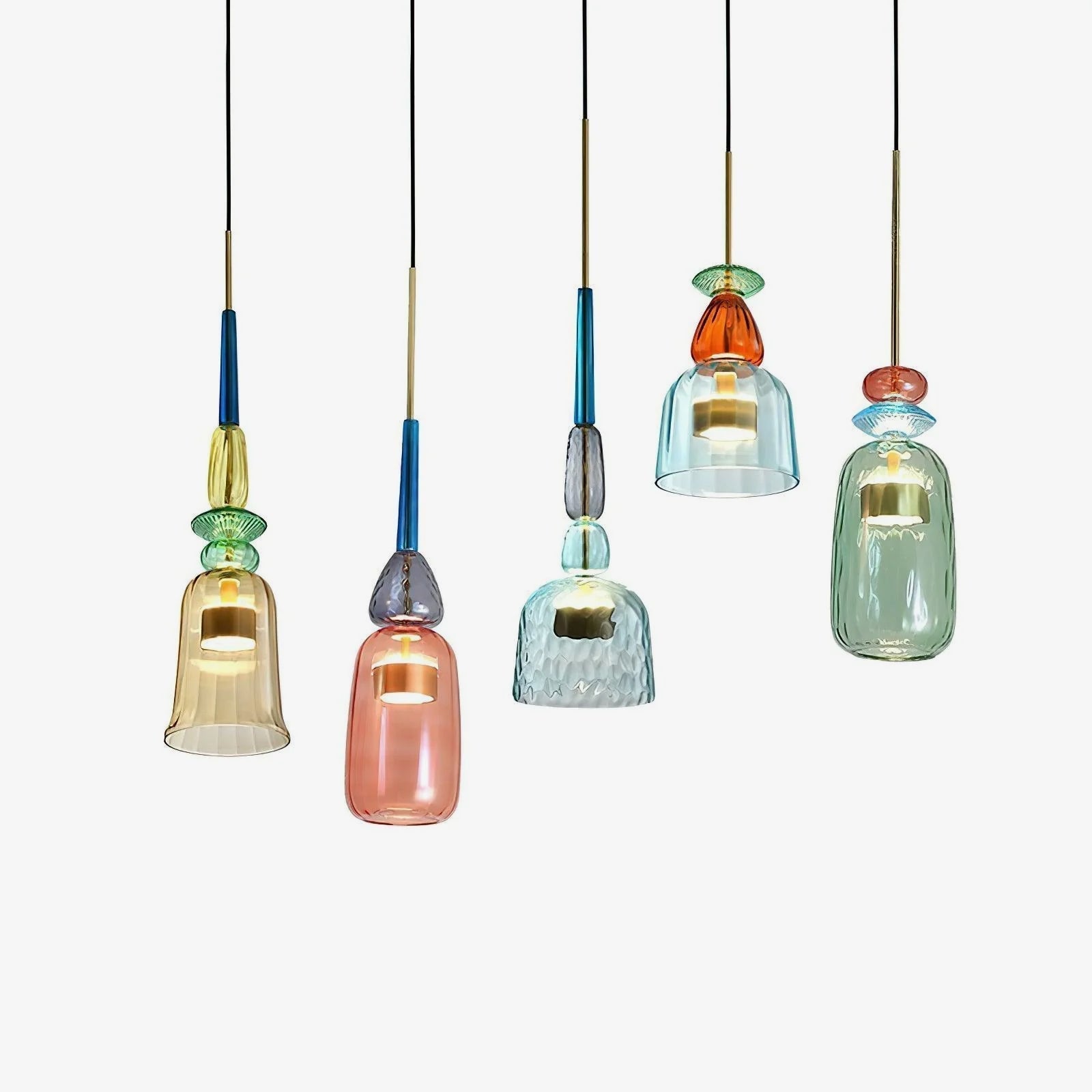 Muse Bohemian Glas Pendelleuchte-Letslighting