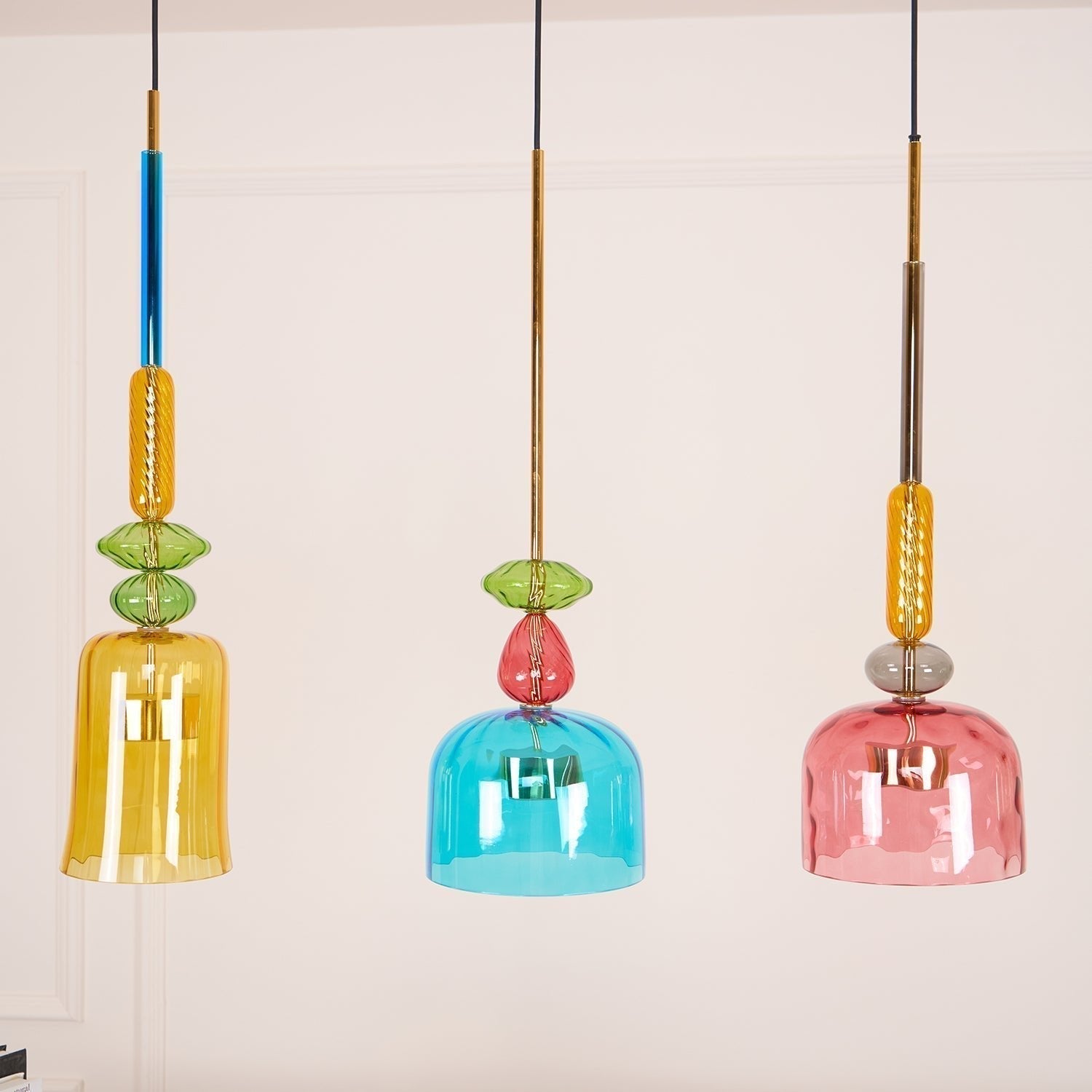 Muse Bohemian Glas Pendelleuchte-Letslighting