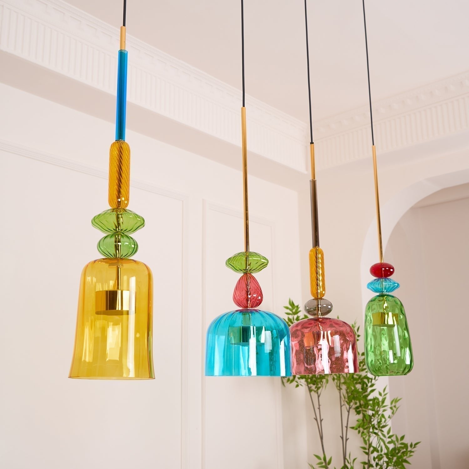 Muse Bohemian Glas Pendelleuchte-Letslighting