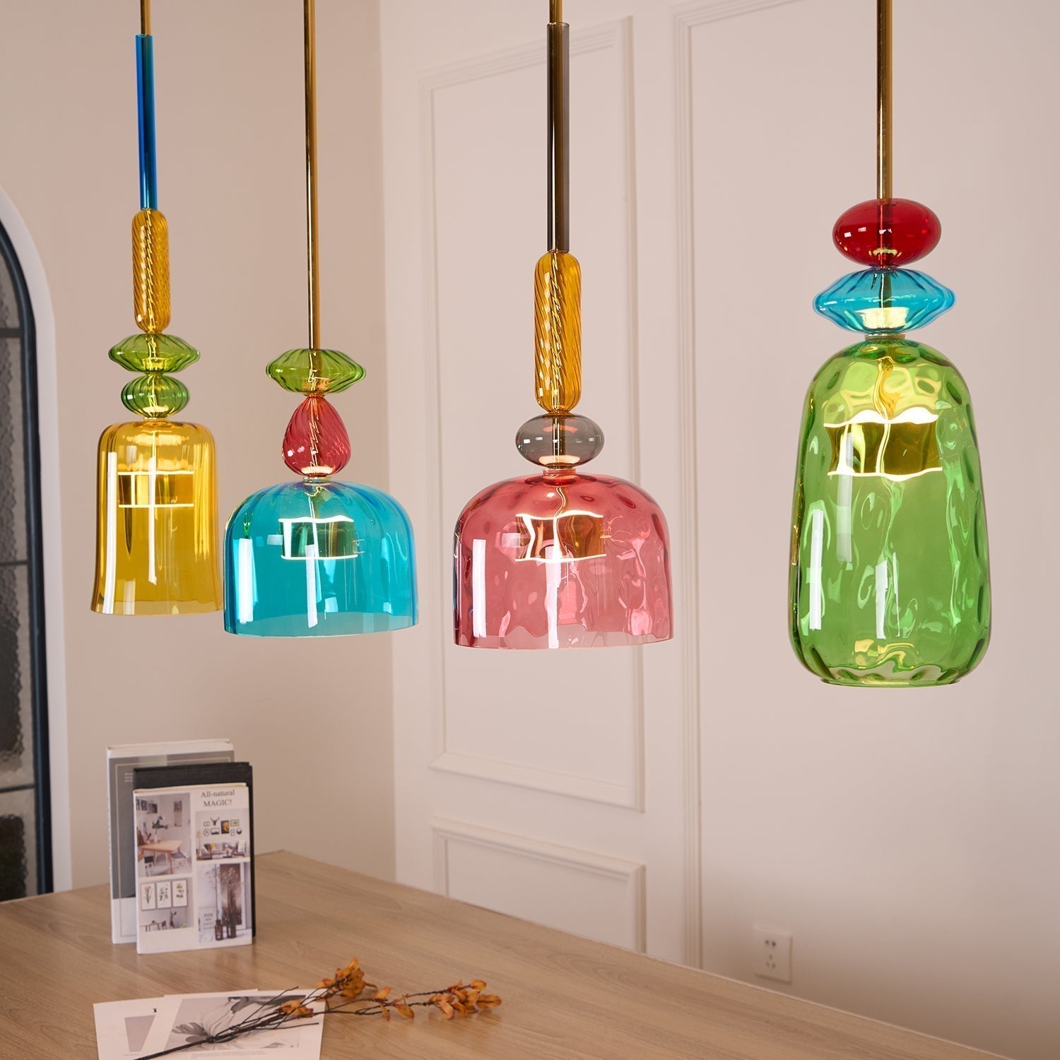 Muse Bohemian Glas Pendelleuchte-Letslighting