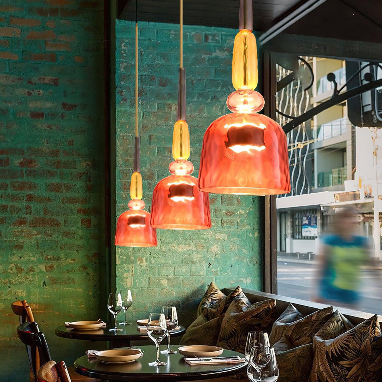 Muse Bohemian Glas Pendelleuchte-Letslighting