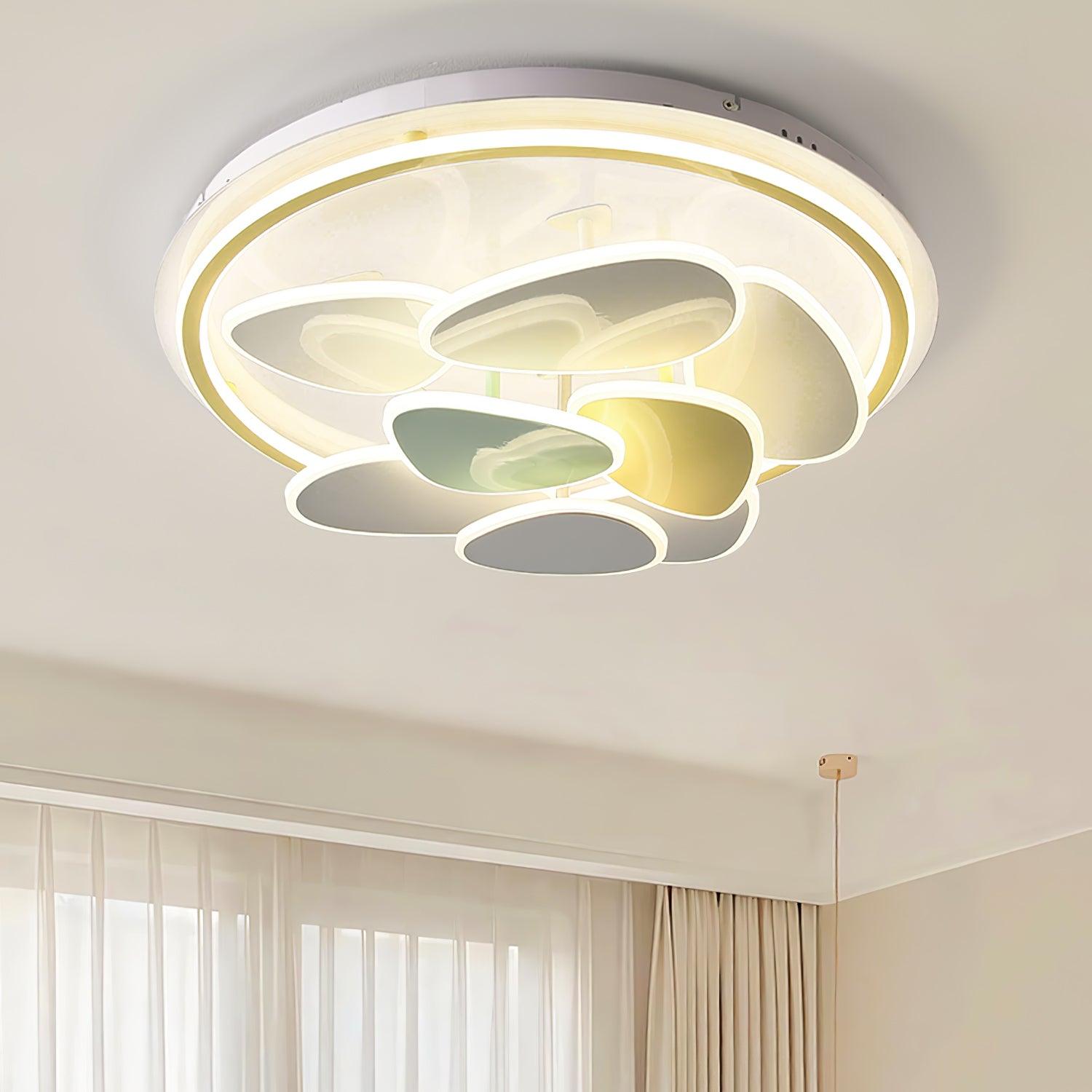 Lustra Kronleuchter Art Floral Metall-Letslighting