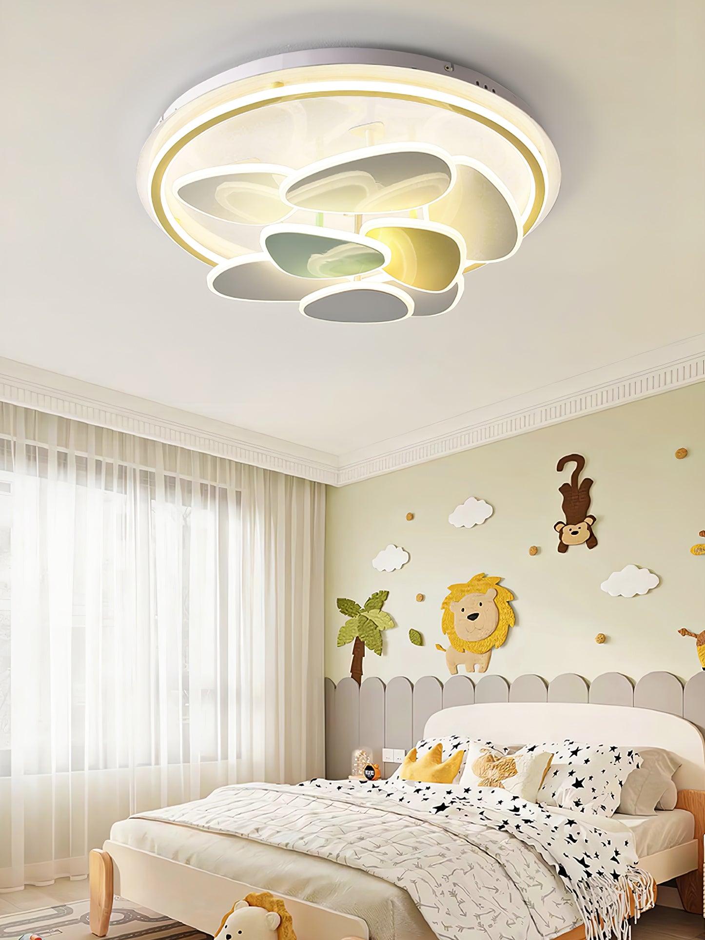 Lustra Kronleuchter Art Floral Metall-Letslighting