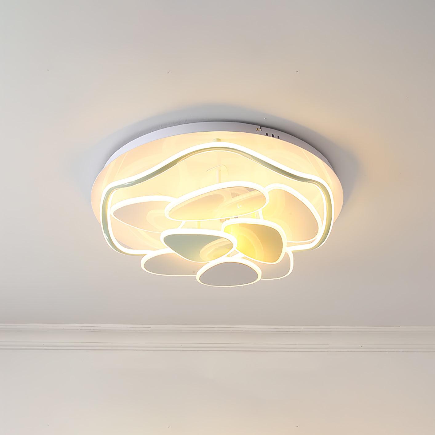 Lustra Kronleuchter Art Floral Metall-Letslighting