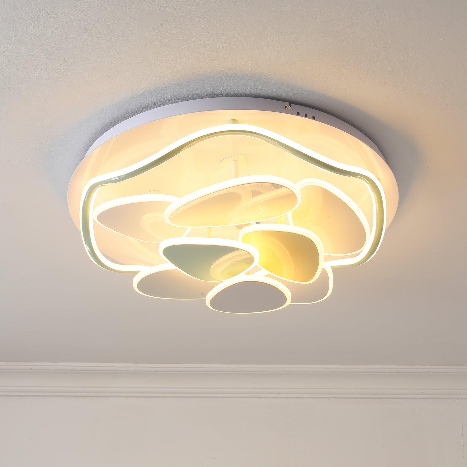 Lustra Kronleuchter Art Floral Metall-Letslighting