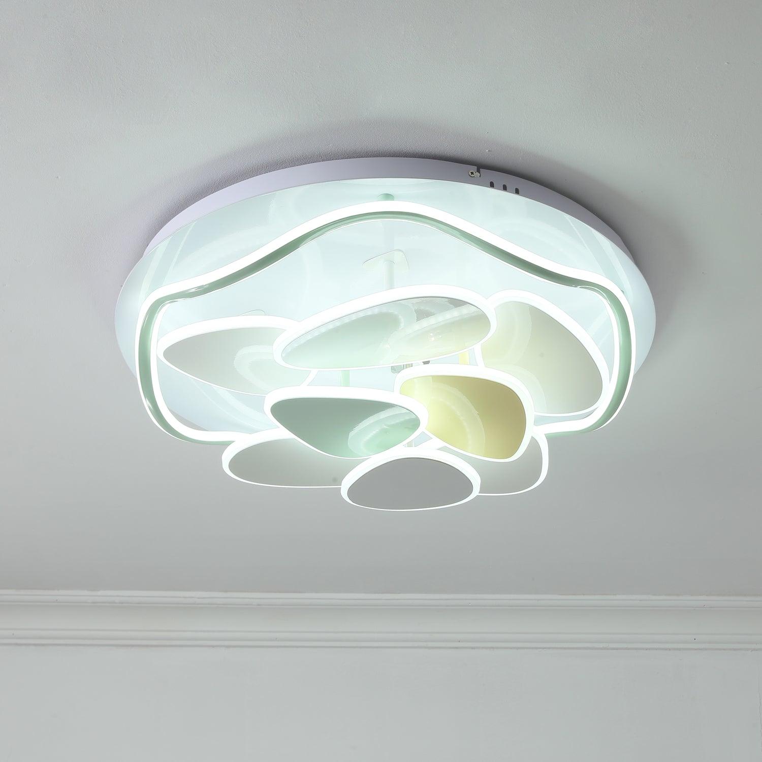 Lustra Kronleuchter Art Floral Metall-Letslighting