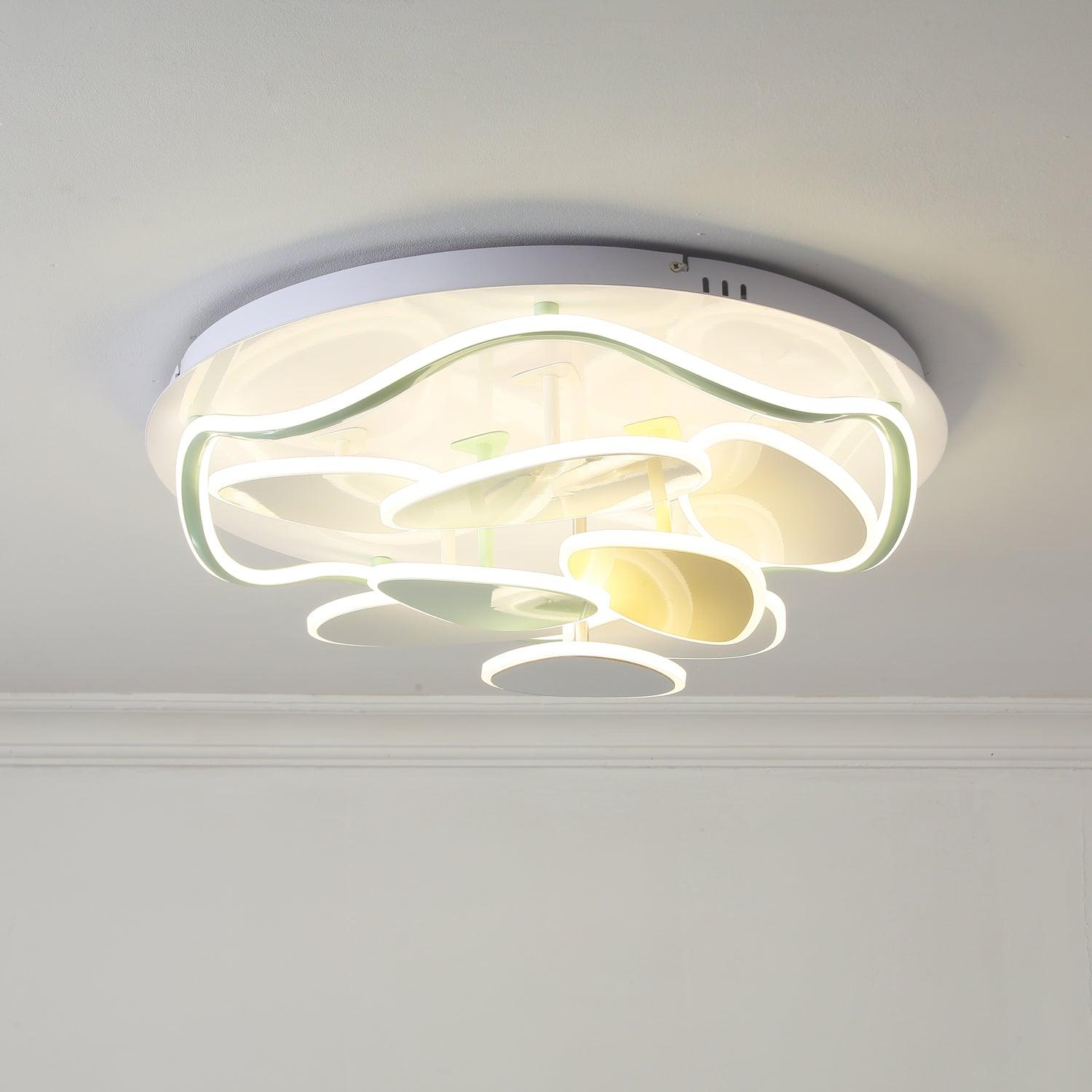Lustra Kronleuchter Art Floral Metall-Letslighting