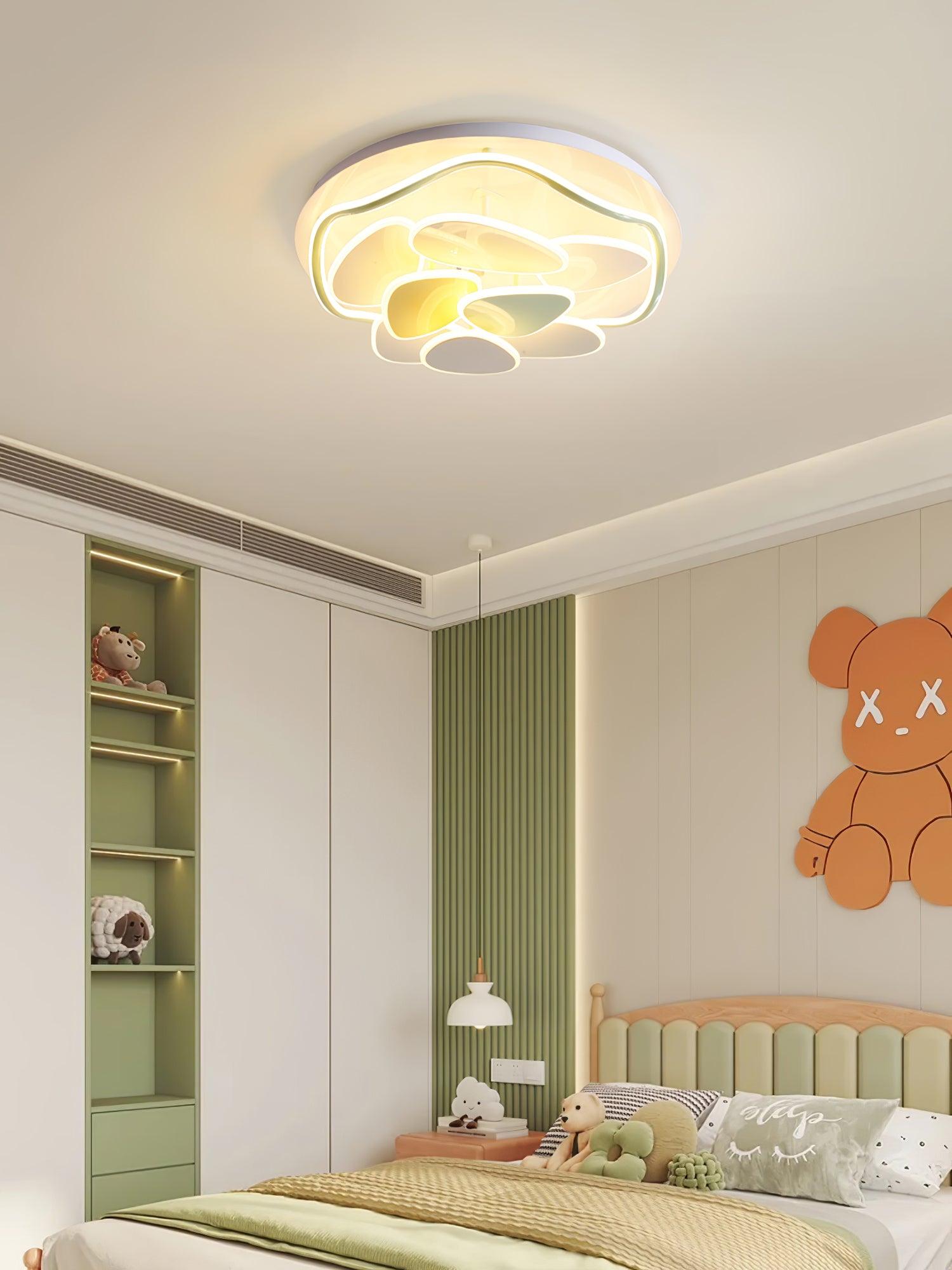 Lustra Kronleuchter Art Floral Metall-Letslighting