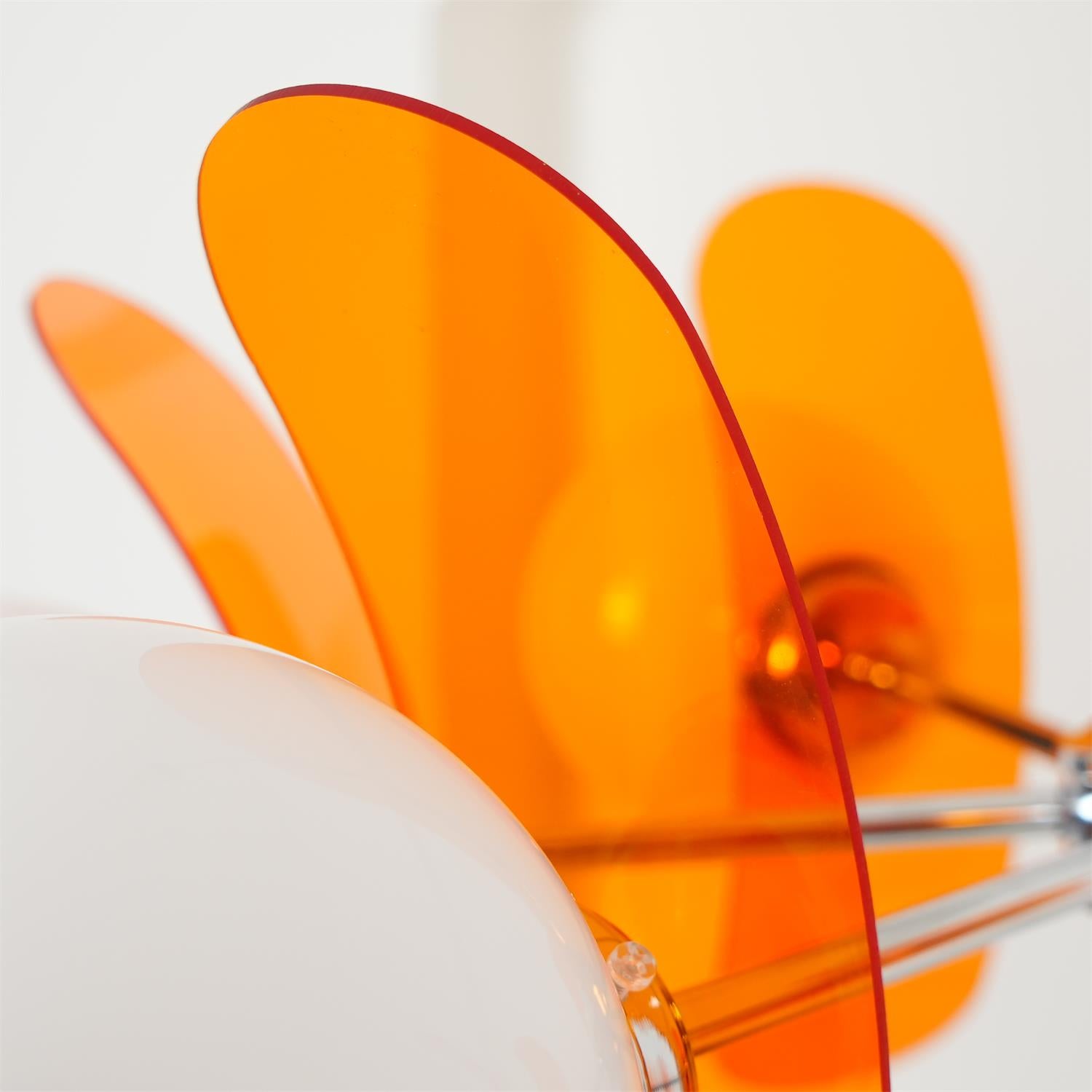Prism Kreativer Sputnik Glas Kronleuchter Orange-Letslighting
