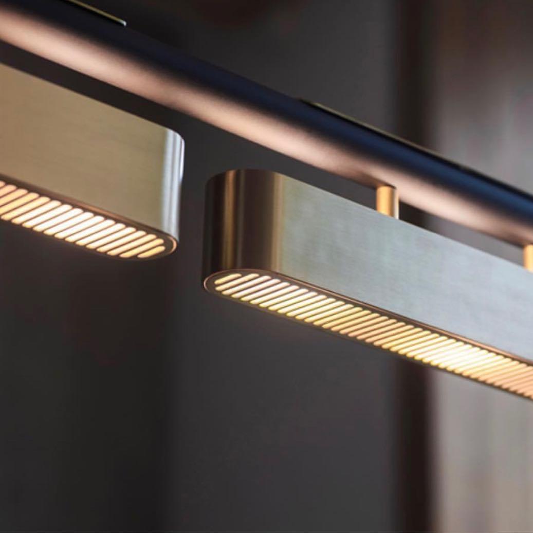 Elarain Pendelleuchte Messing Minimalistisch-Letslighting