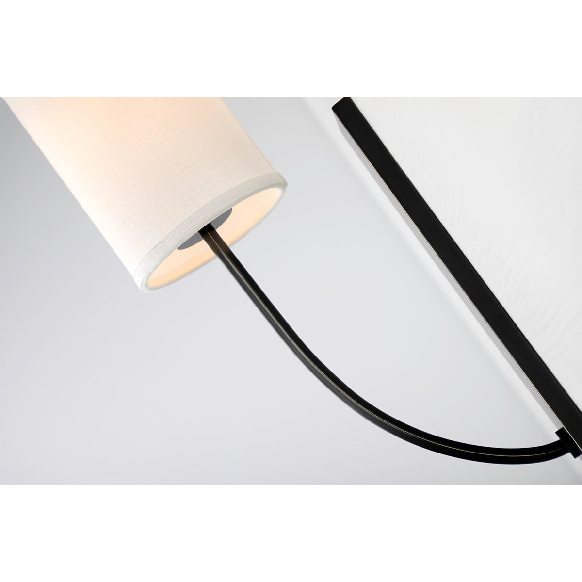 Slate Moderne Wandleuchte aus Stoff-Letslighting