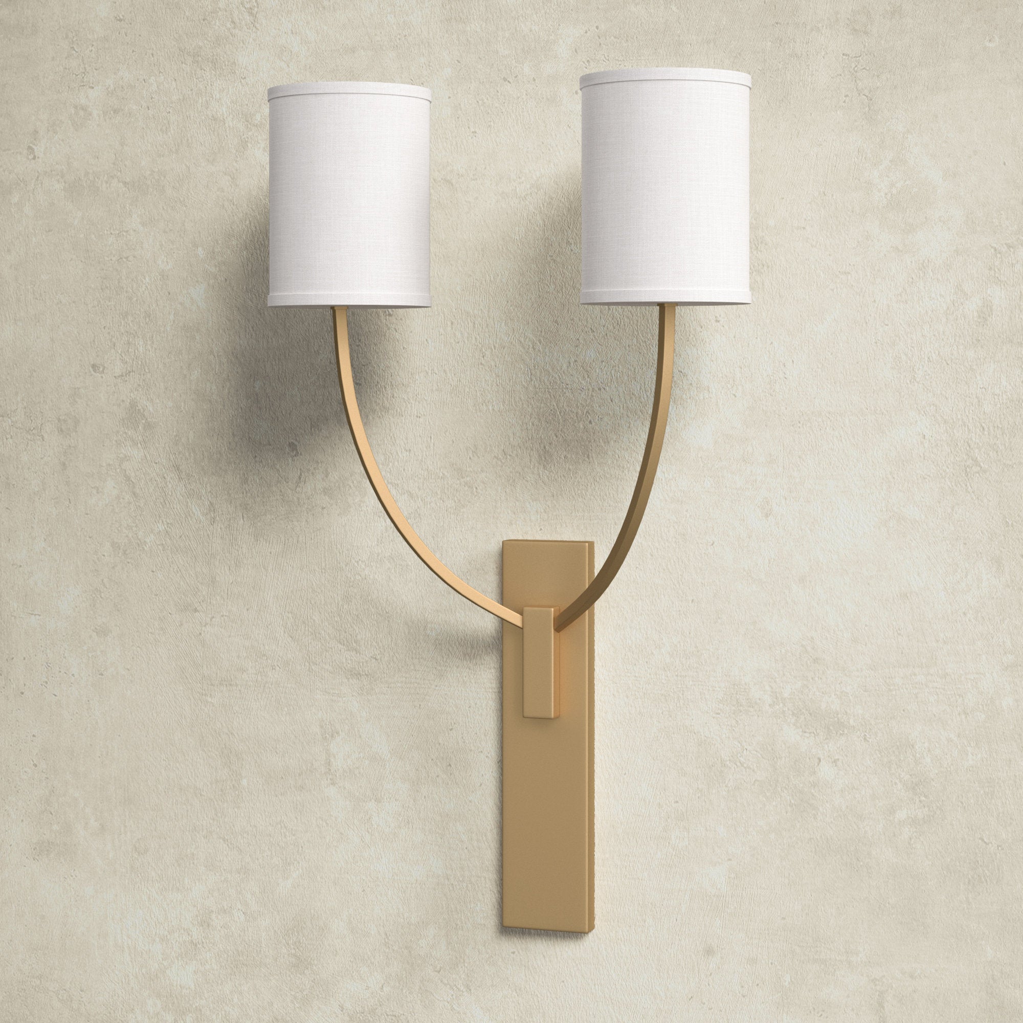 Slate Moderne Wandleuchte aus Stoff-Letslighting