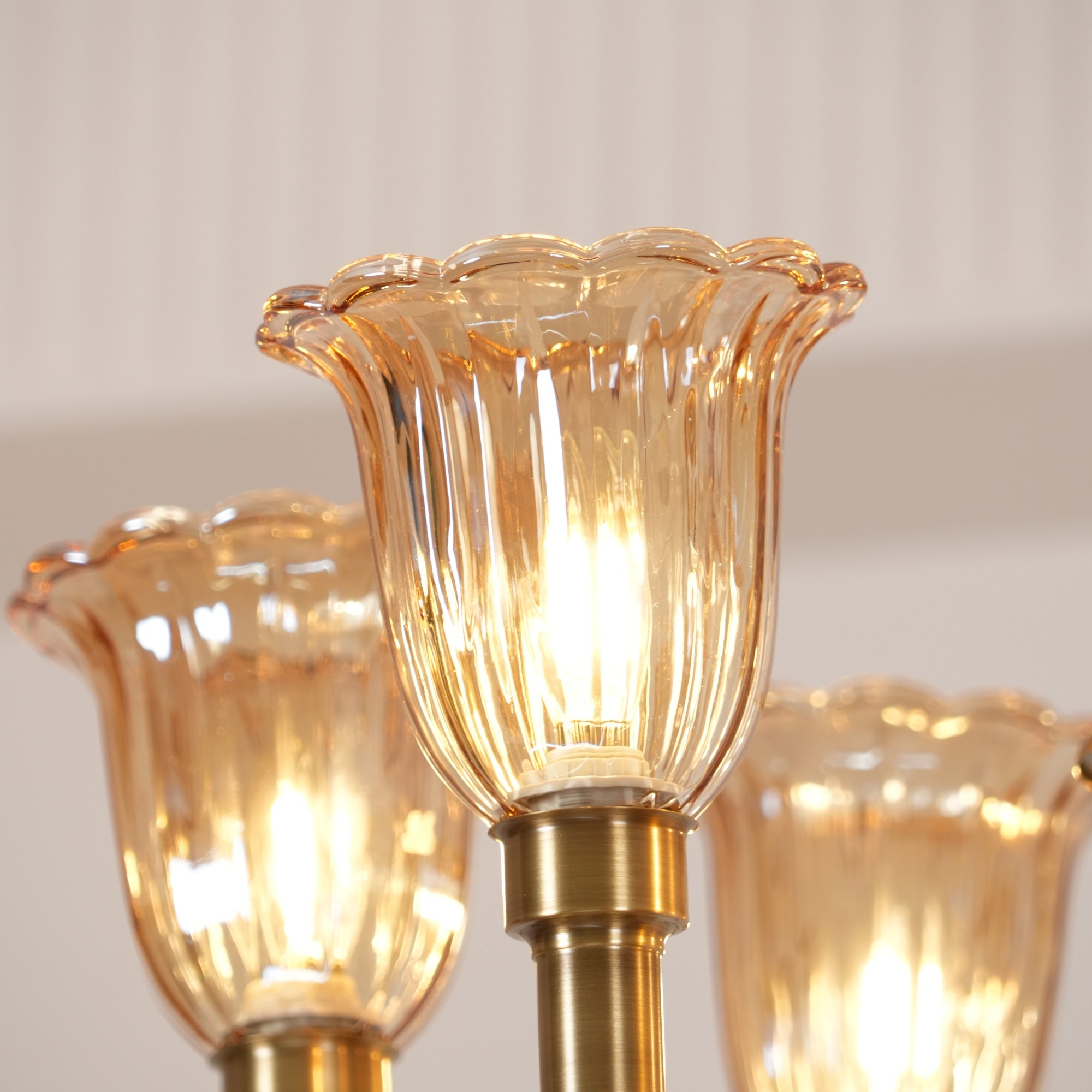 Tempo Vintage Art Messing Kronleuchter-Letslighting