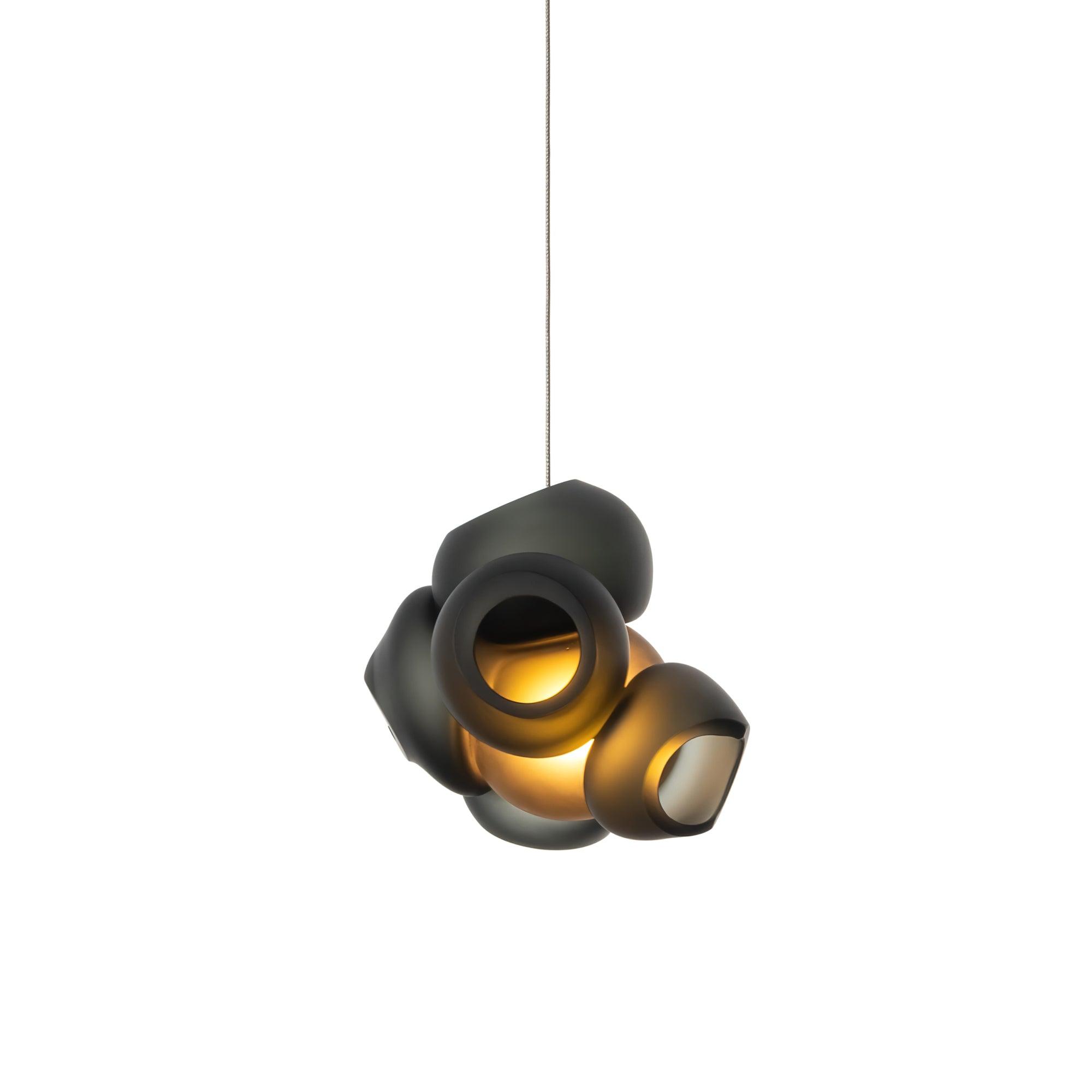 Zamarir Bubbles Cluster Metal Glass Pendant Light - Blowlighting