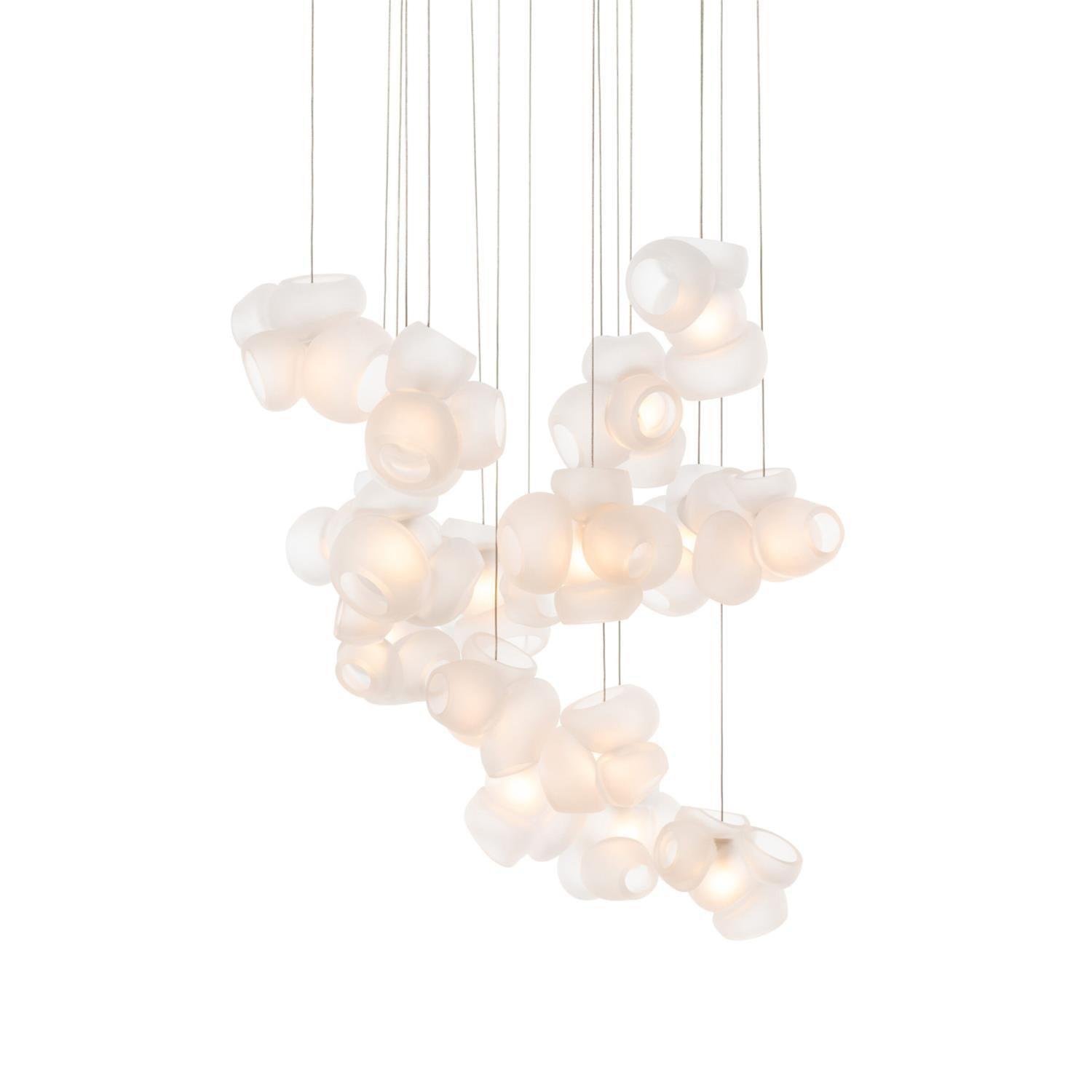 Zamarir Bubbles Cluster Metal Glass Pendant Light - Blowlighting