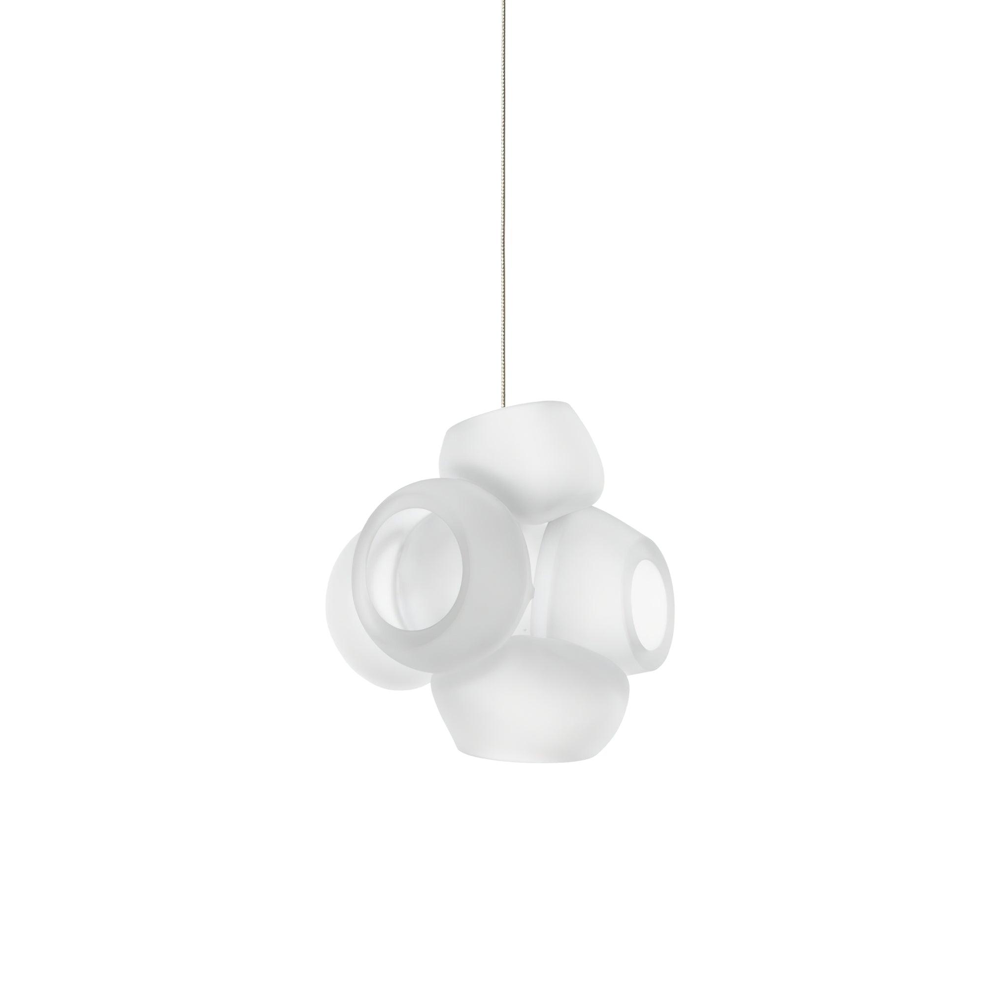 Zamarir Bubbles Cluster Metal Glass Pendant Light - Blowlighting