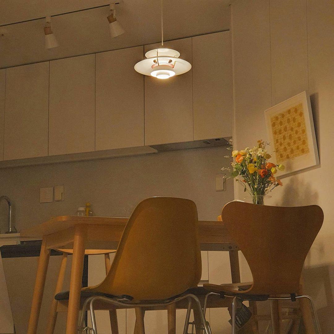 Orlenna Weiße skandinavische Pendelleuchte-Letslighting