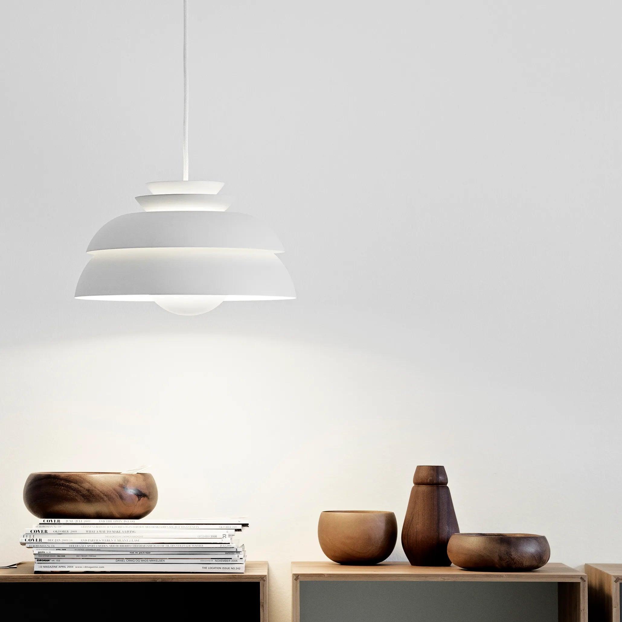 Orlenna Weiße skandinavische Pendelleuchte-Letslighting