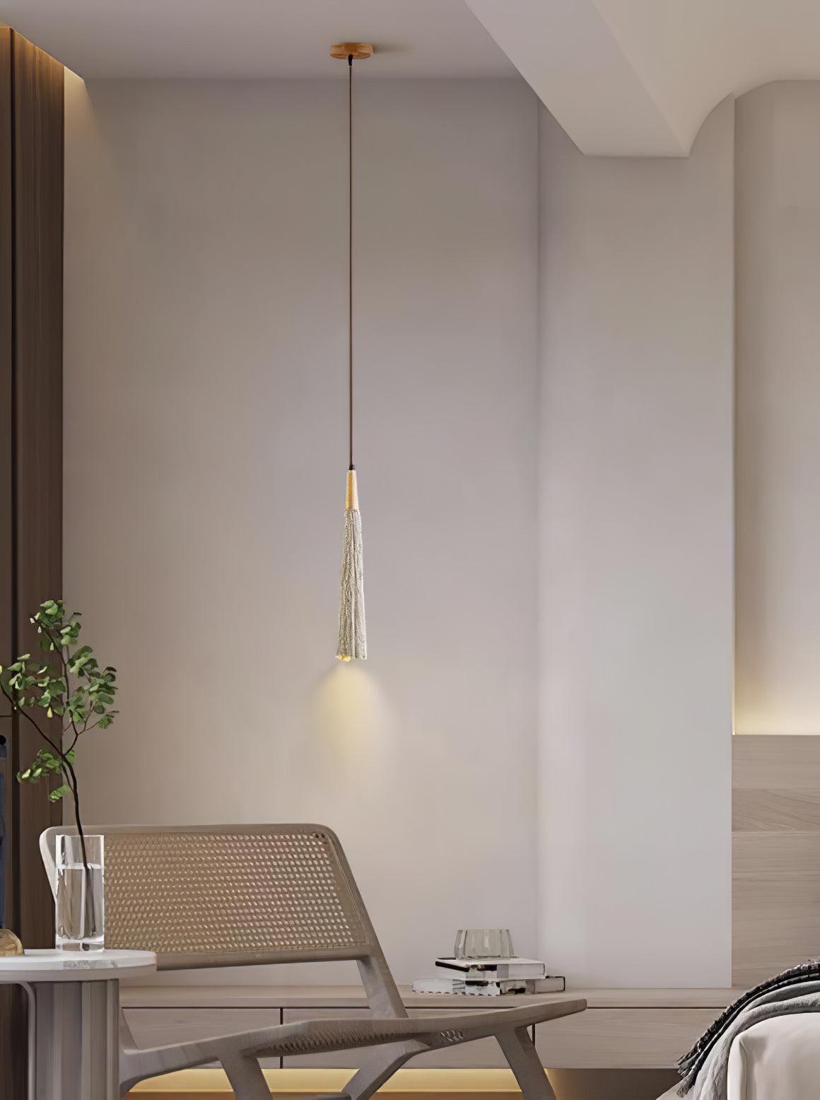 Solara Beton Falten Pendelleuchte-Letslighting