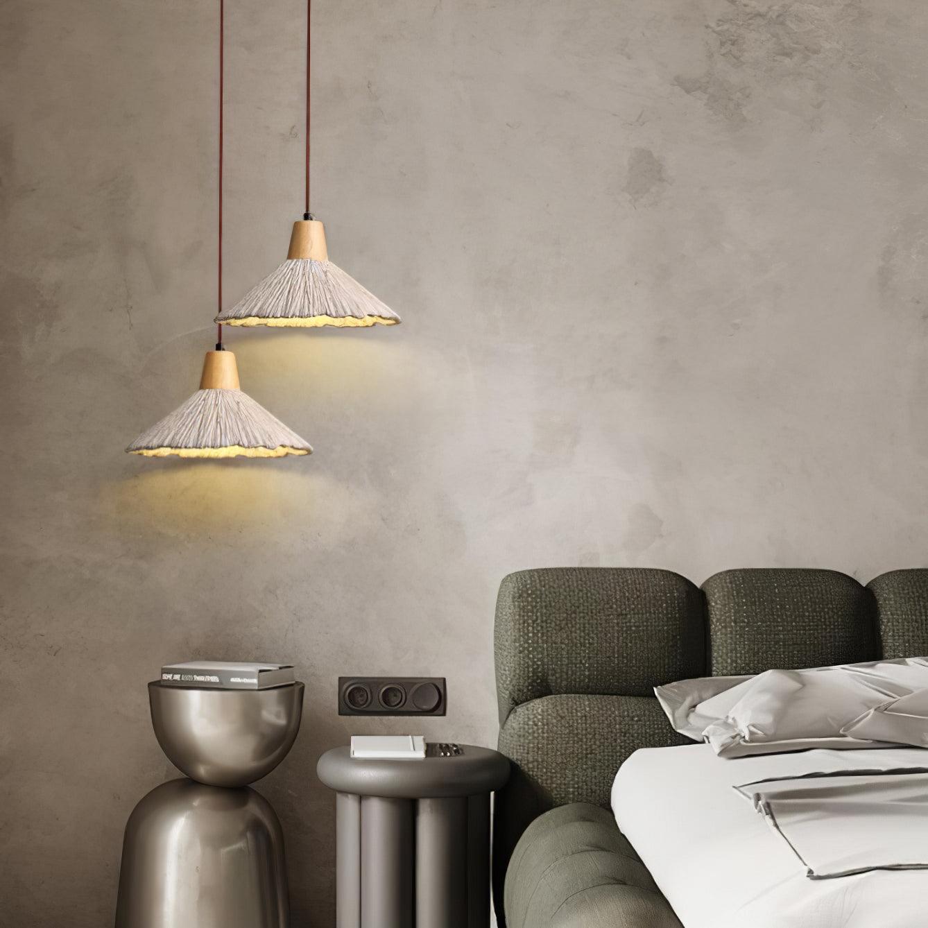 Solara Beton Falten Pendelleuchte-Letslighting
