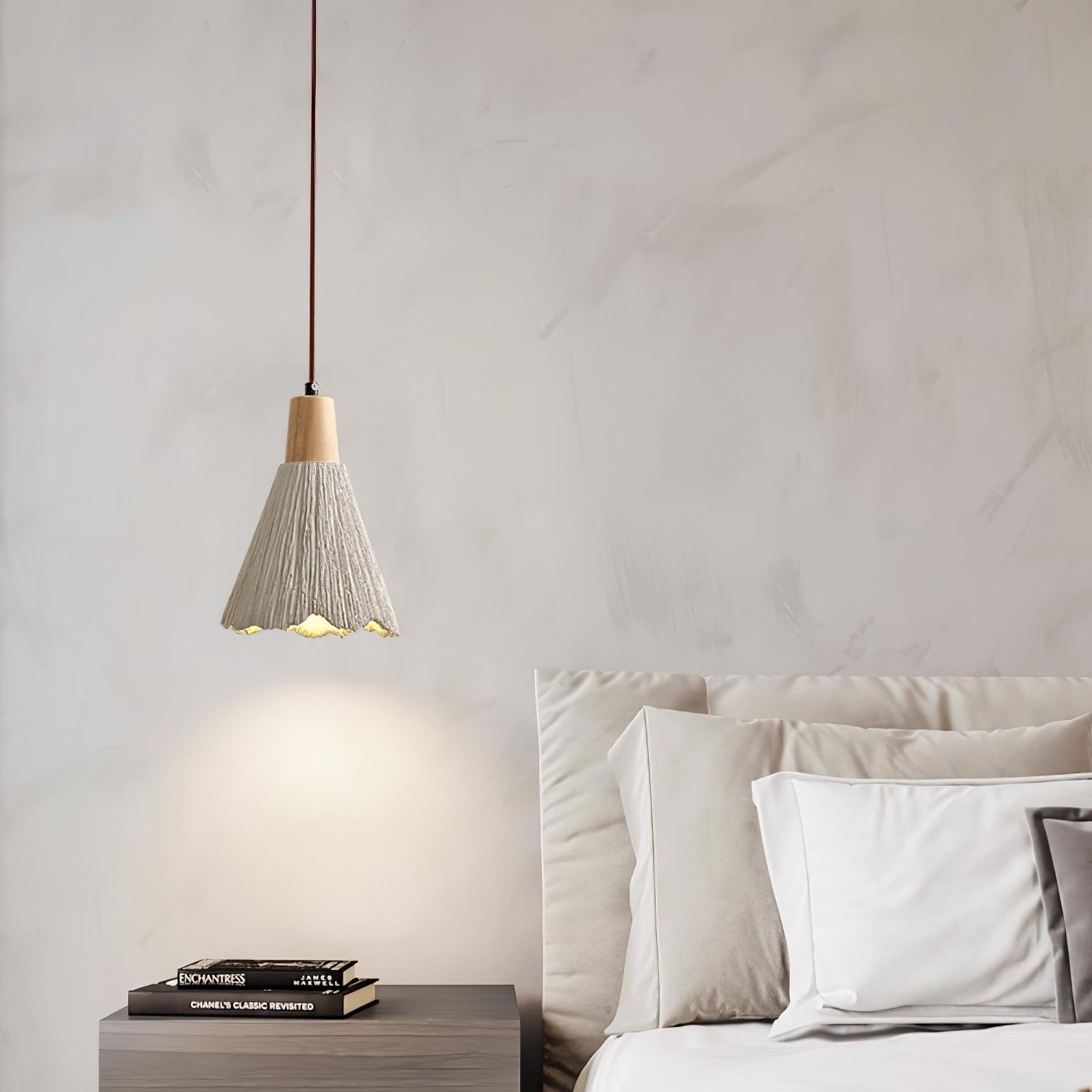 Solara Beton Falten Pendelleuchte-Letslighting
