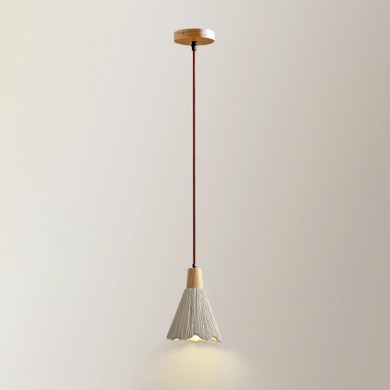 Solara Beton Falten Pendelleuchte-Letslighting