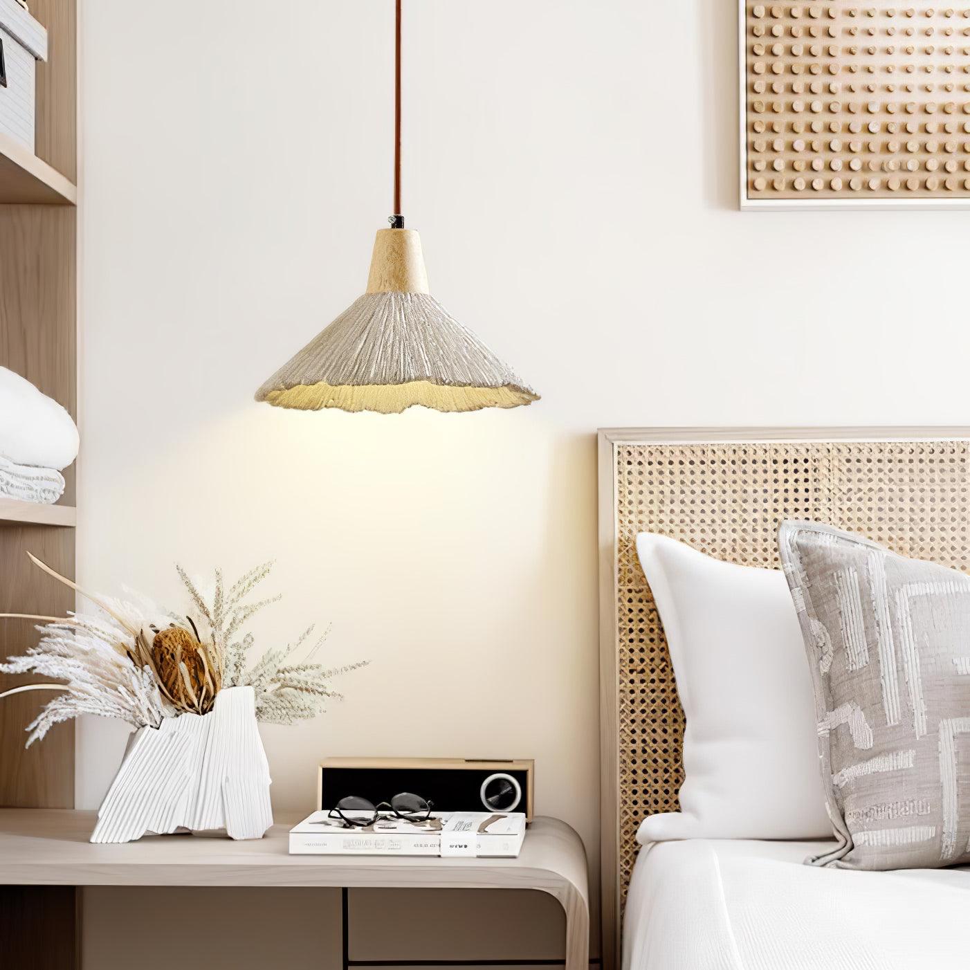 Solara Beton Falten Pendelleuchte-Letslighting