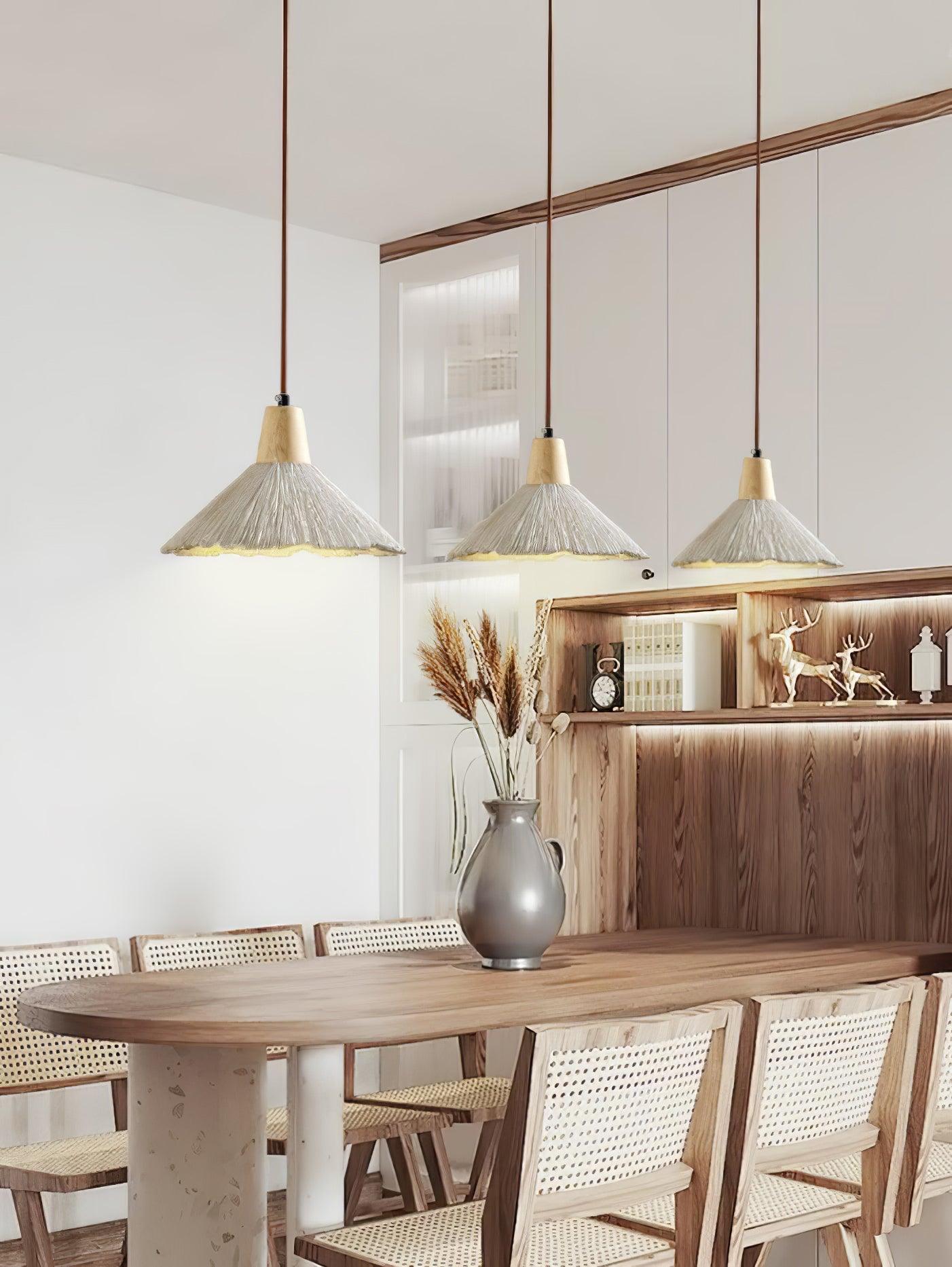 Solara Beton Falten Pendelleuchte-Letslighting