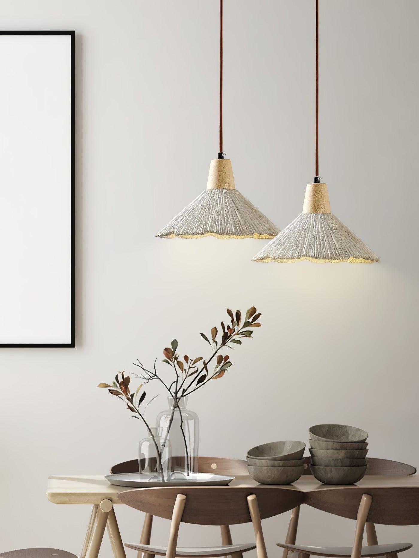 Solara Beton Falten Pendelleuchte-Letslighting