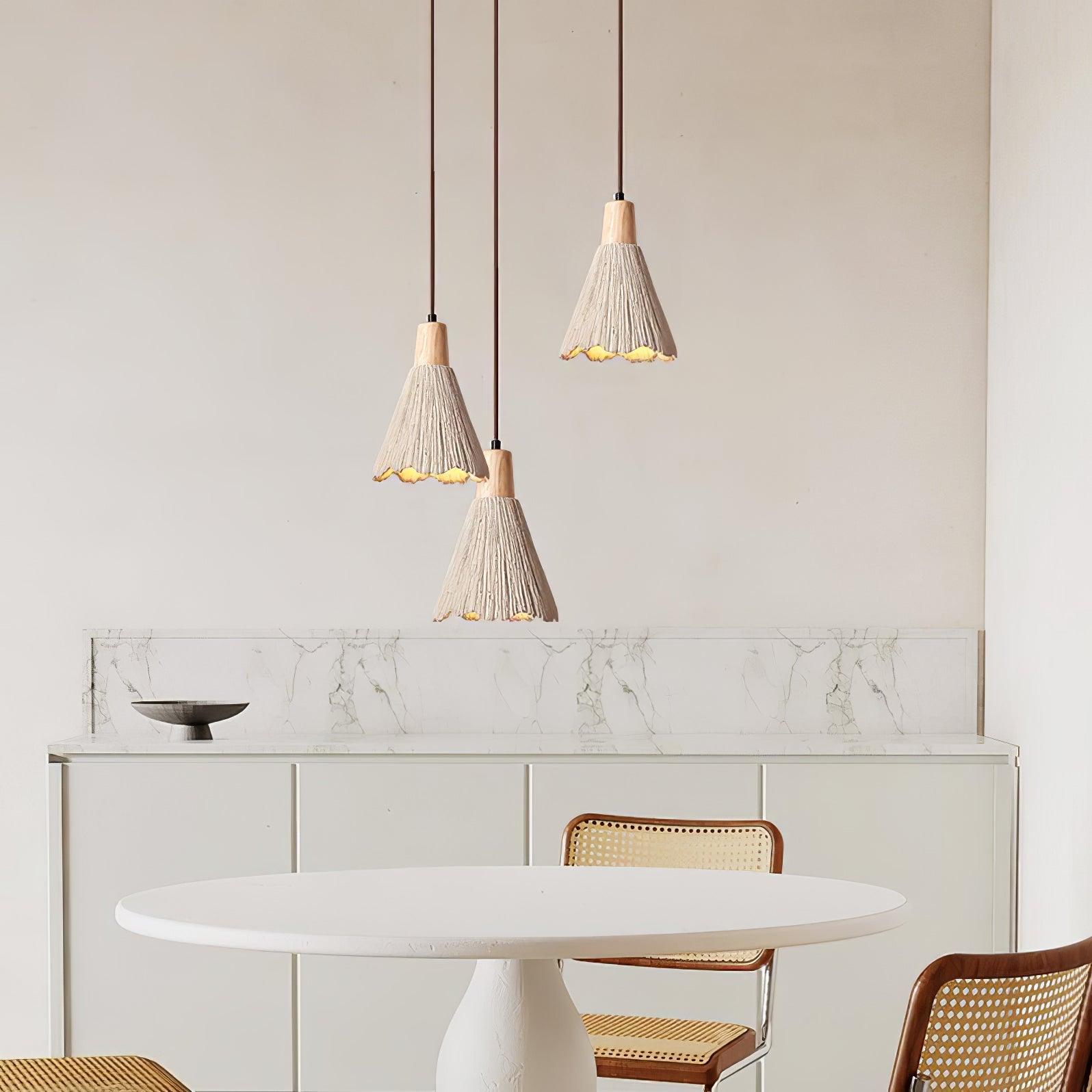 Solara Beton Falten Pendelleuchte-Letslighting