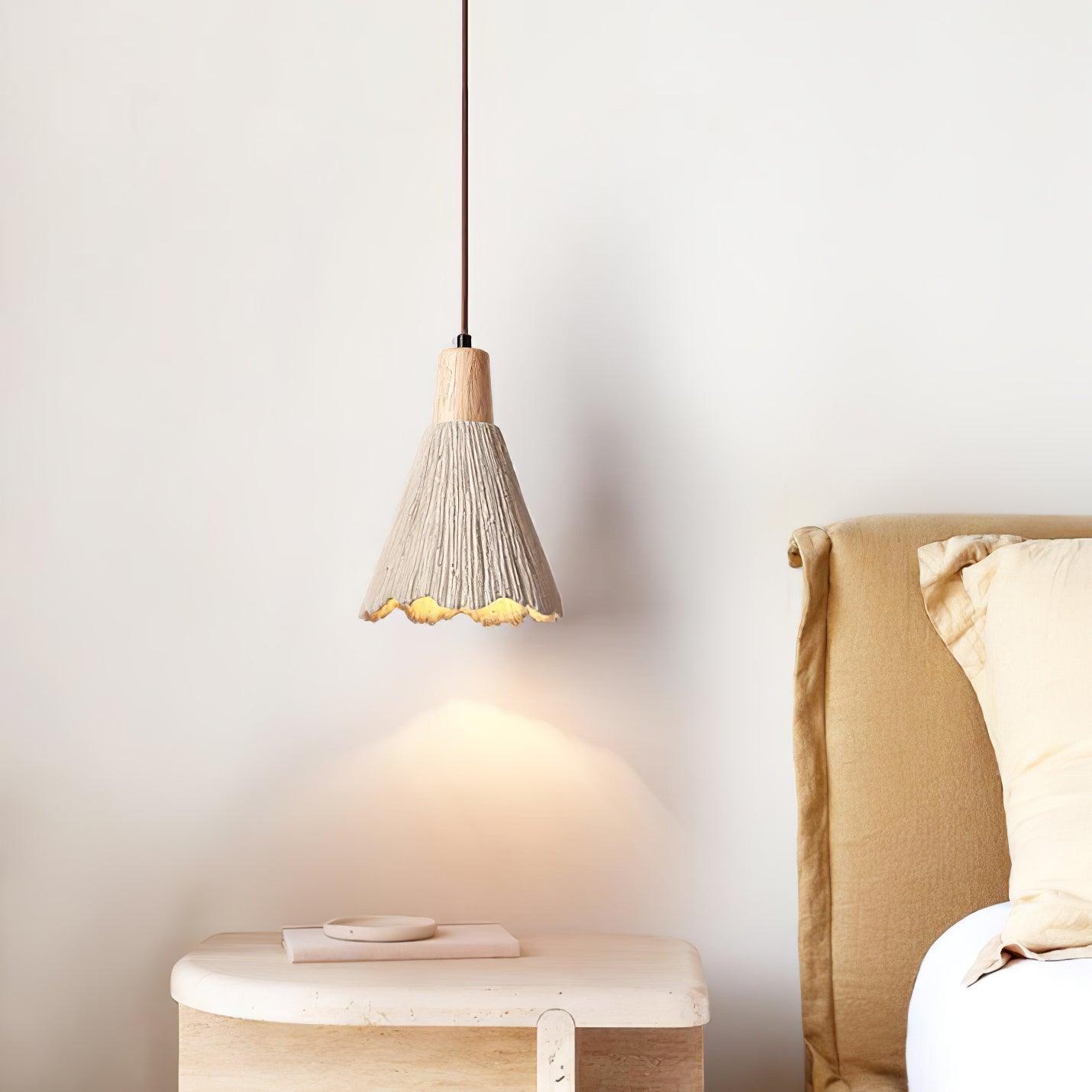 Solara Beton Falten Pendelleuchte-Letslighting